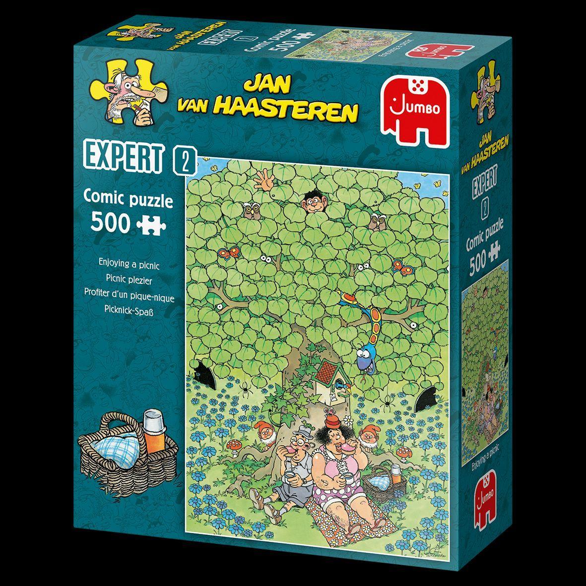 Beispielinhalt (Bild) Jan van Haasteren Expert - Picknick - 500 Teile