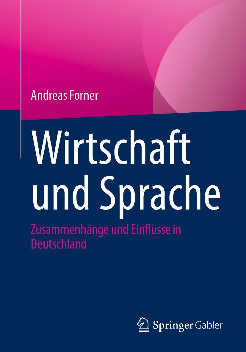 Vorderes Coverbild Wirtschaft und Sprache