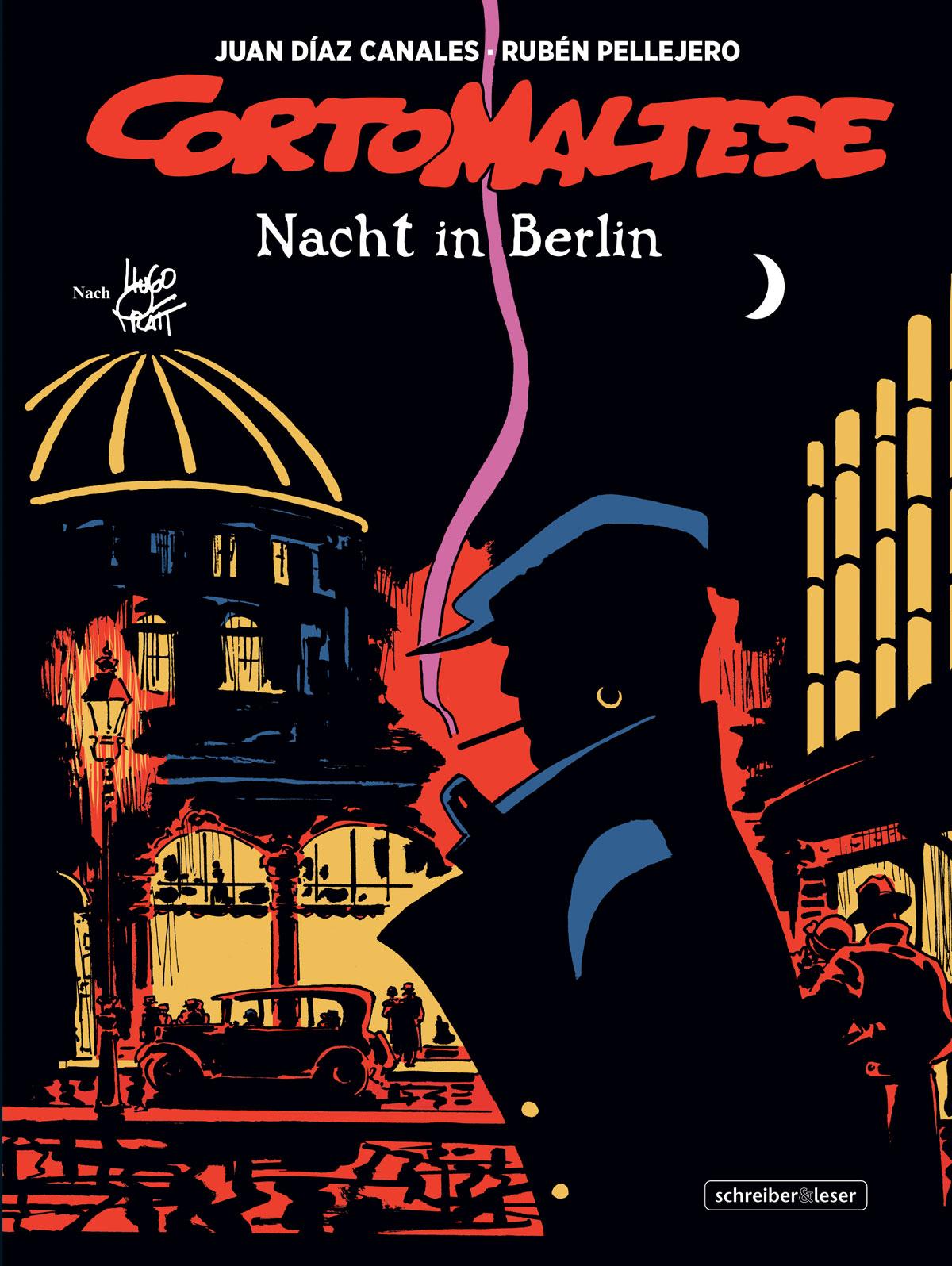 Vorderes Coverbild Corto Maltese 16. Nacht in Berlin