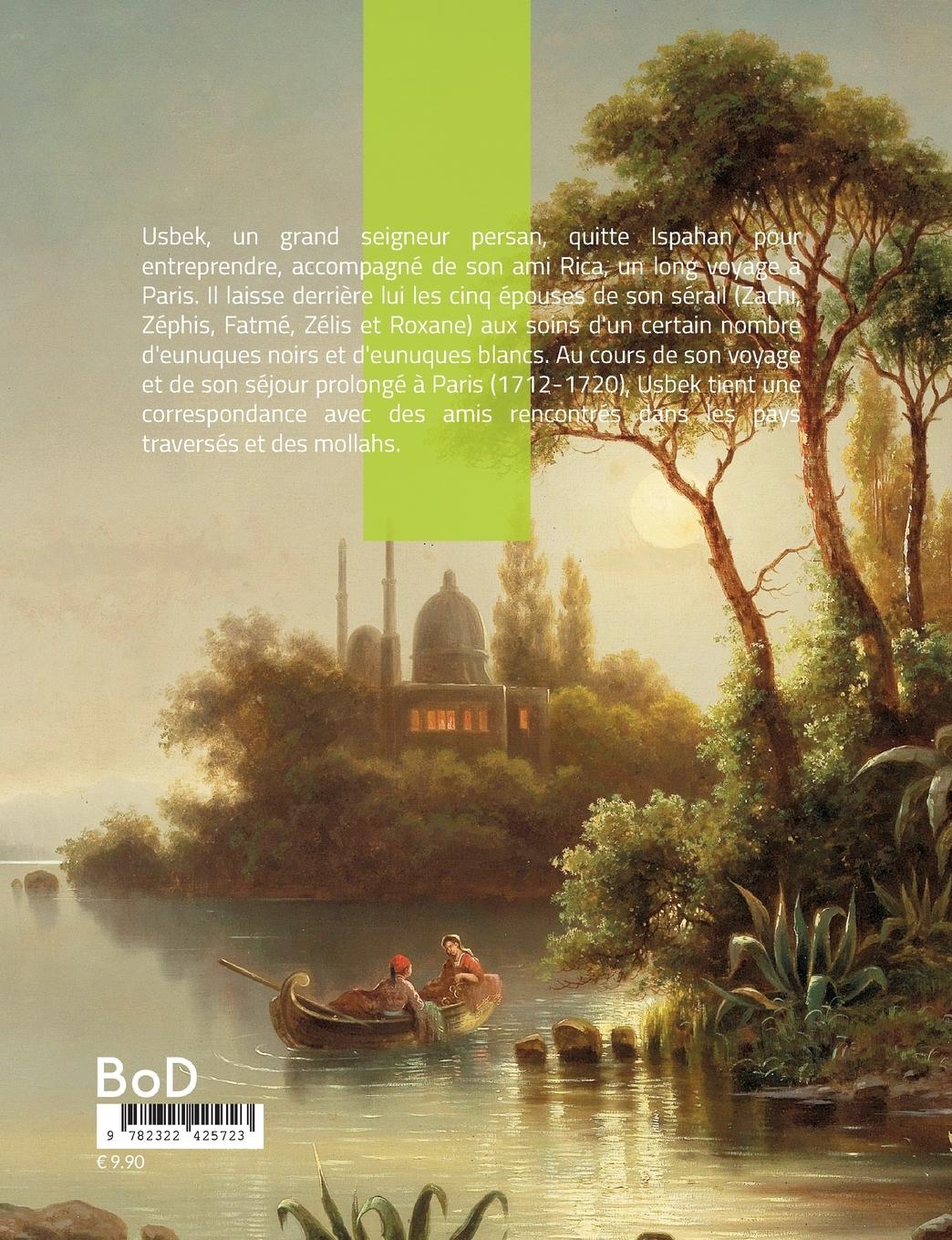 Rückseitencover Lettres Persanes