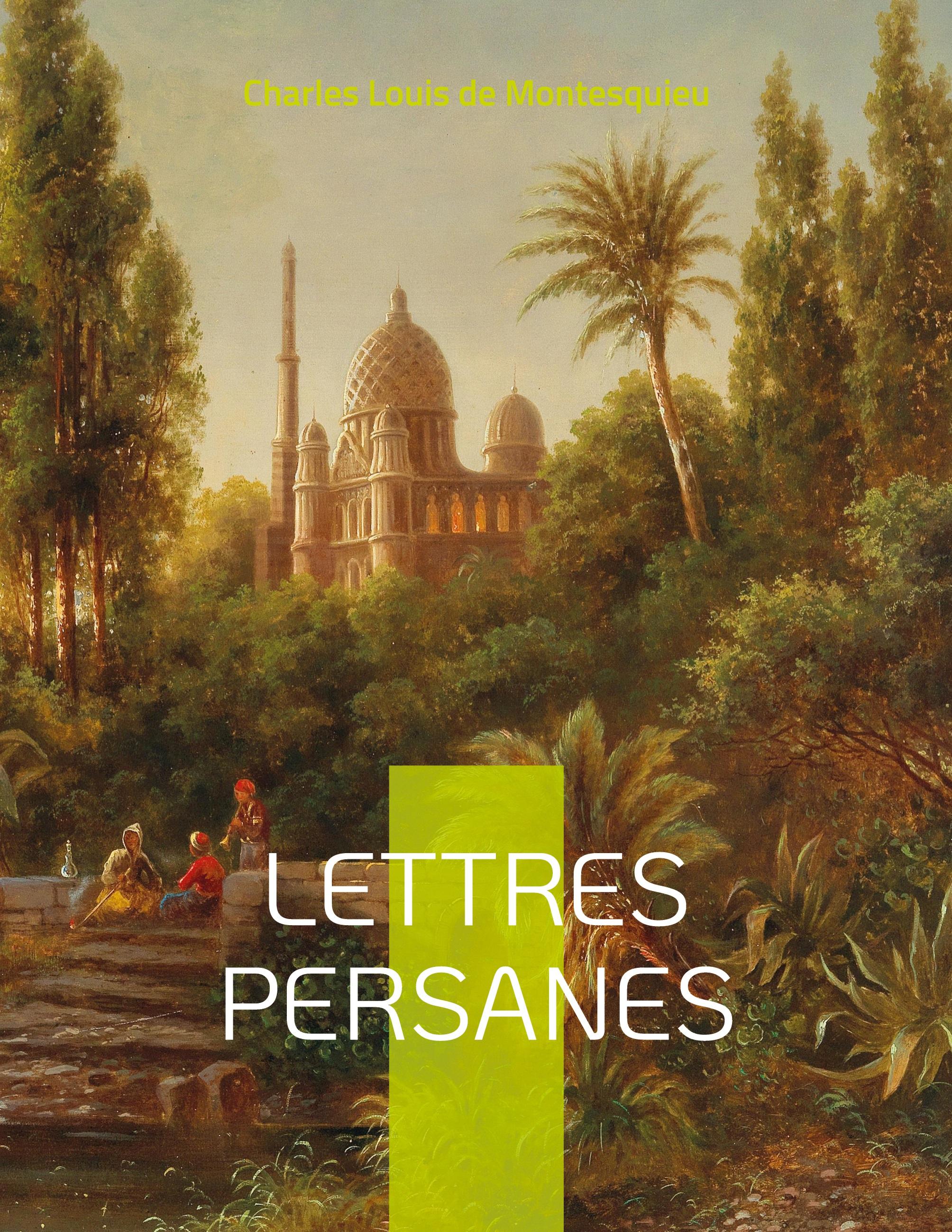 Vorderes Coverbild Lettres Persanes