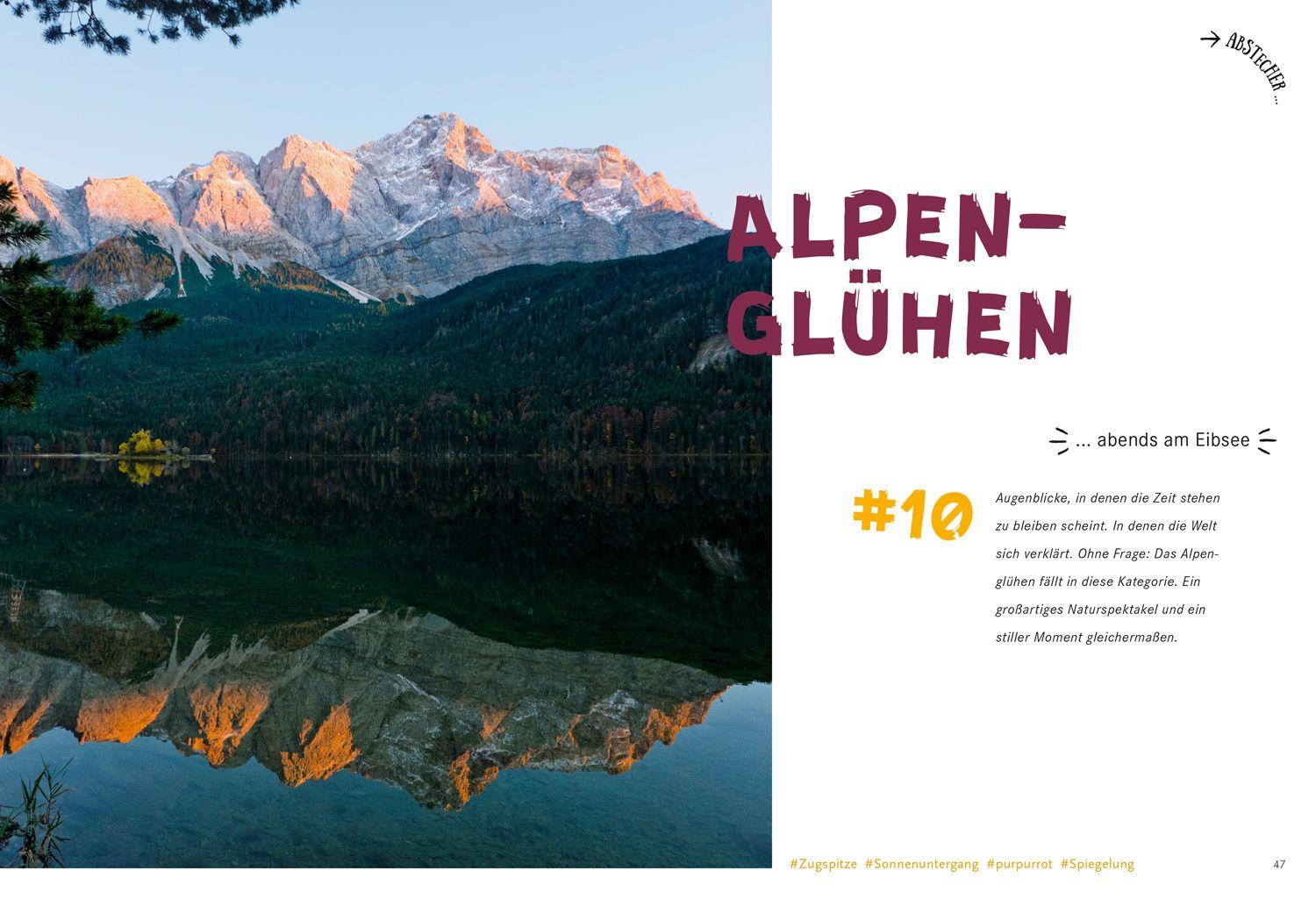 Beispielinhalt (Bild) 52 kleine & große Eskapaden in den Bayerischen Alpen