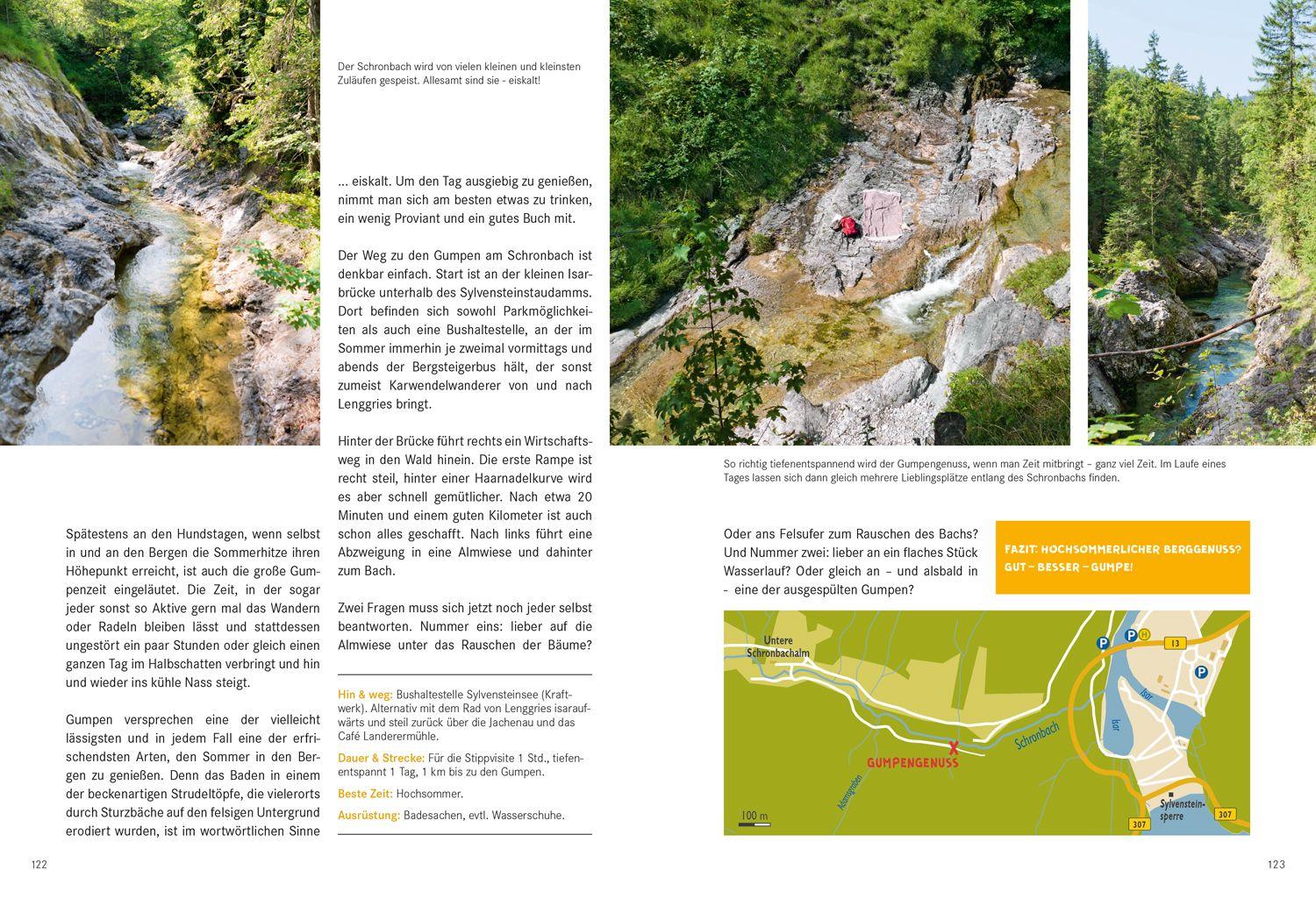 Beispielinhalt (Bild) 52 kleine & große Eskapaden in den Bayerischen Alpen