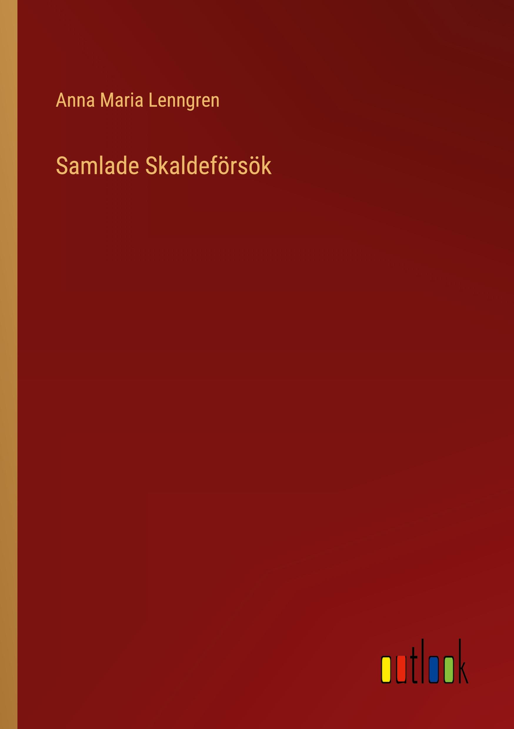 Vorderes Coverbild Samlade Skaldeförsök