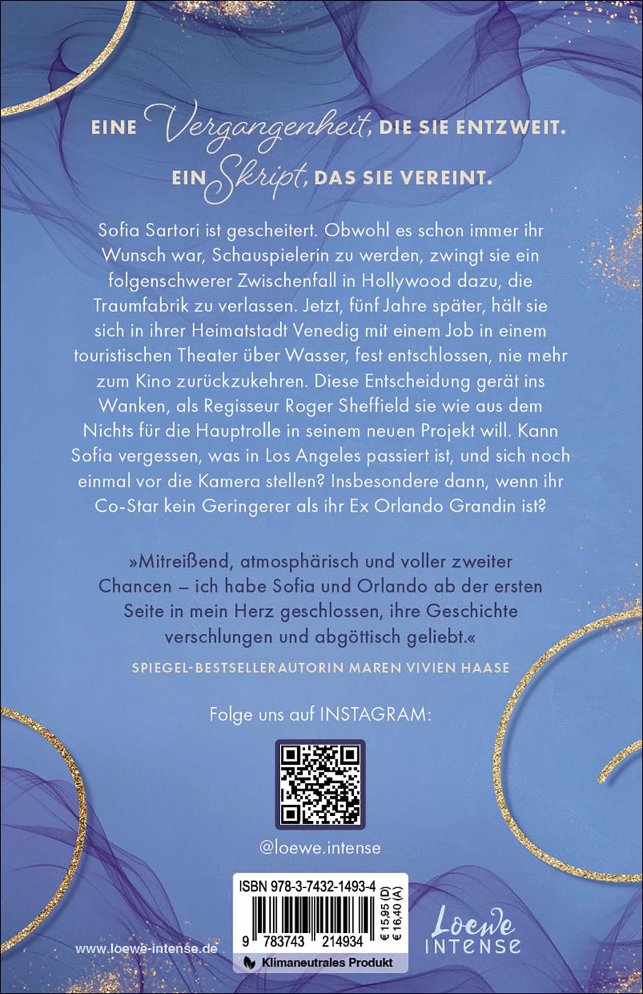 Rückseitencover Script of Love - Mit jedem deiner Blicke (Love-Trilogie, Band 2)