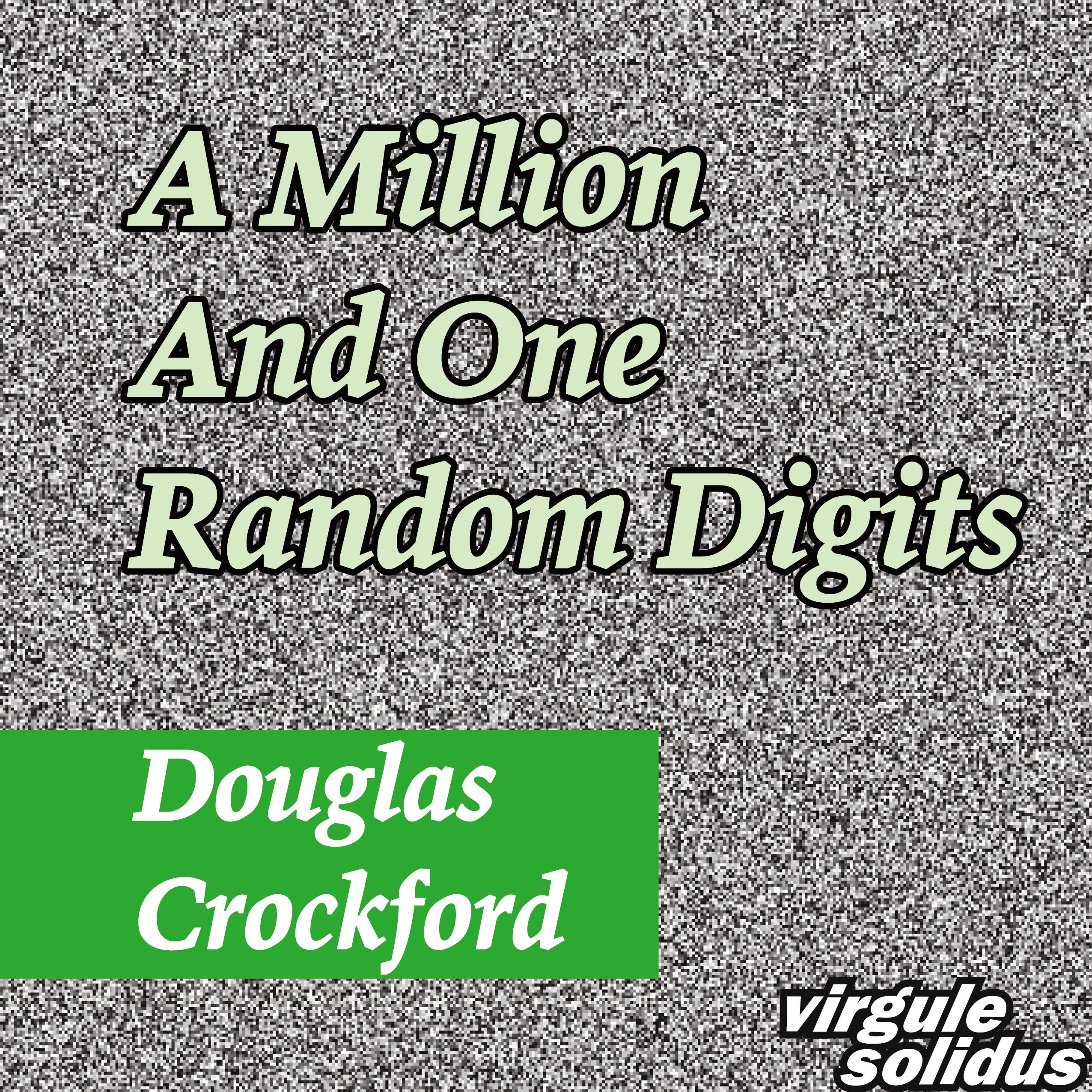 Vorderes Coverbild A Million And One Random Digits