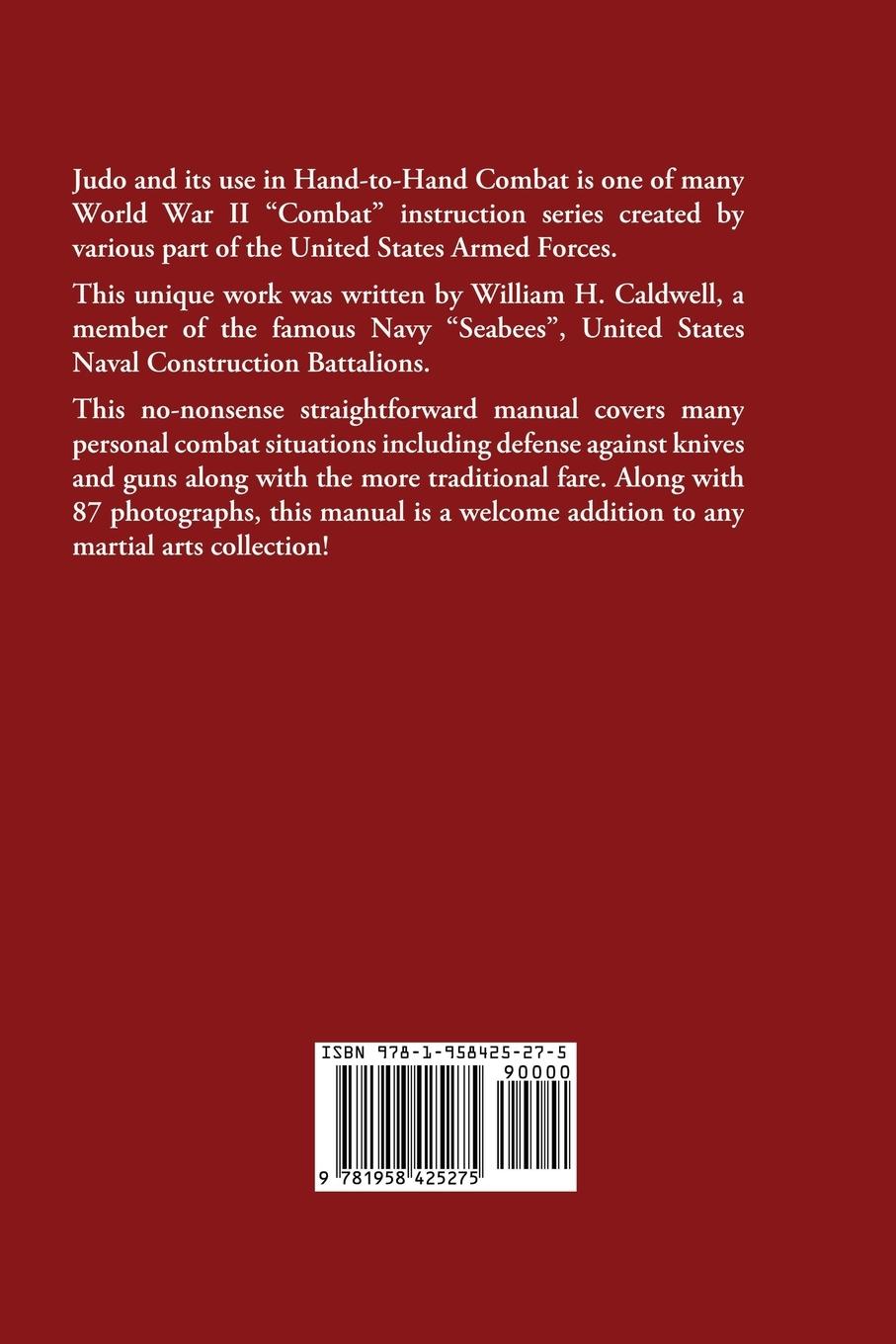 Rückseitencover Judo and its use in Hand-to-Hand Combat