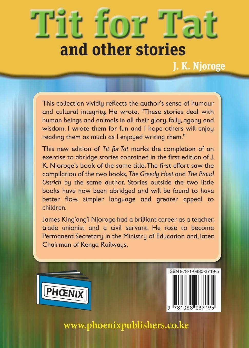 Rückseitencover Tit for Tat