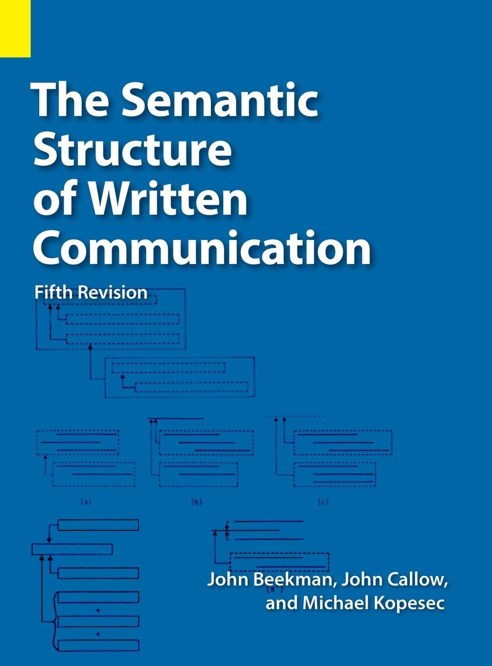 Vorderes Coverbild The Semantic Structure of Written Communication