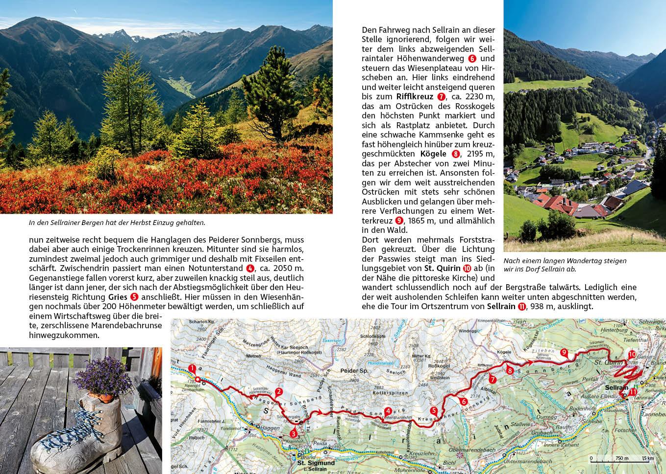 Beispielinhalt (Bild) Rund um Innsbruck