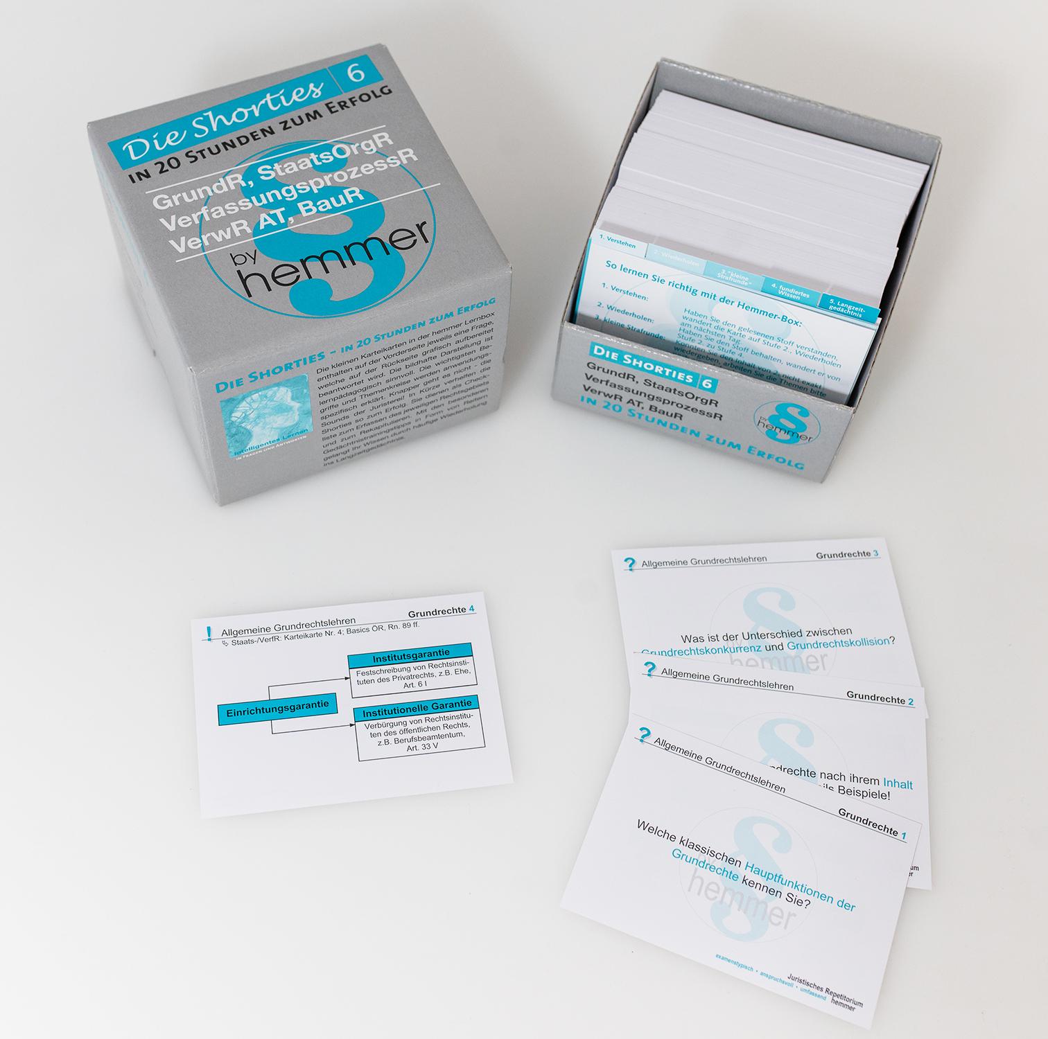 Vorderes Coverbild Shorties Box 6: Öffentliches Recht