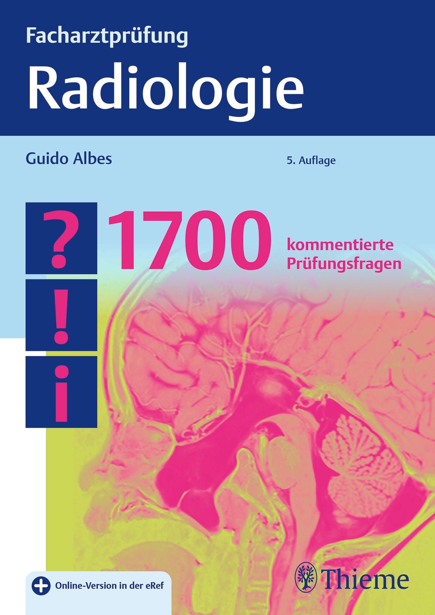 Vorderes Coverbild Facharztprüfung Radiologie
