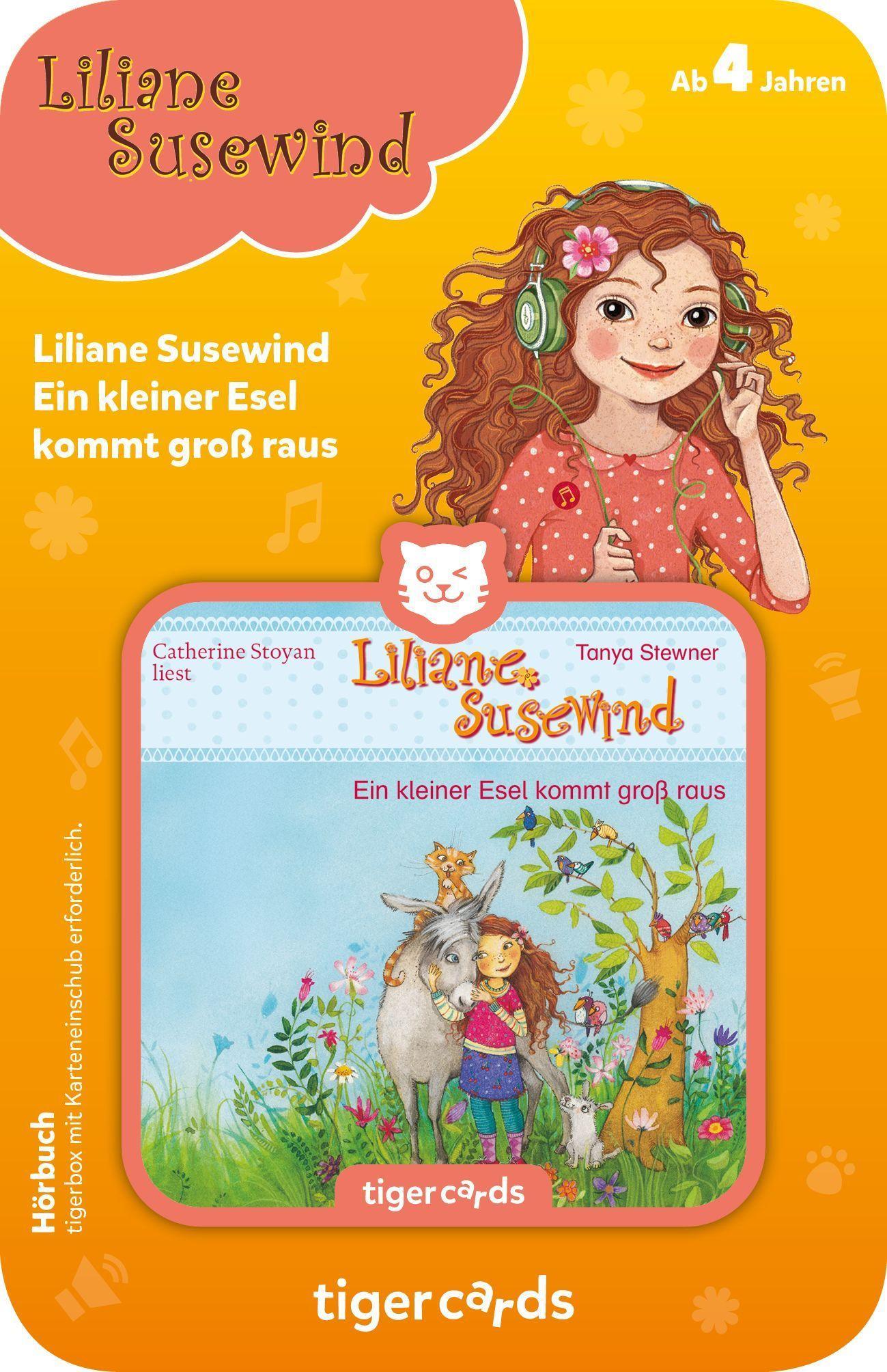 Beispielinhalt (Bild) tigercard - Liliane Susewind - Ein kleiner Esel kommt groß raus