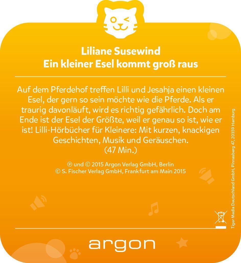 Beispielinhalt (Bild) tigercard - Liliane Susewind - Ein kleiner Esel kommt groß raus