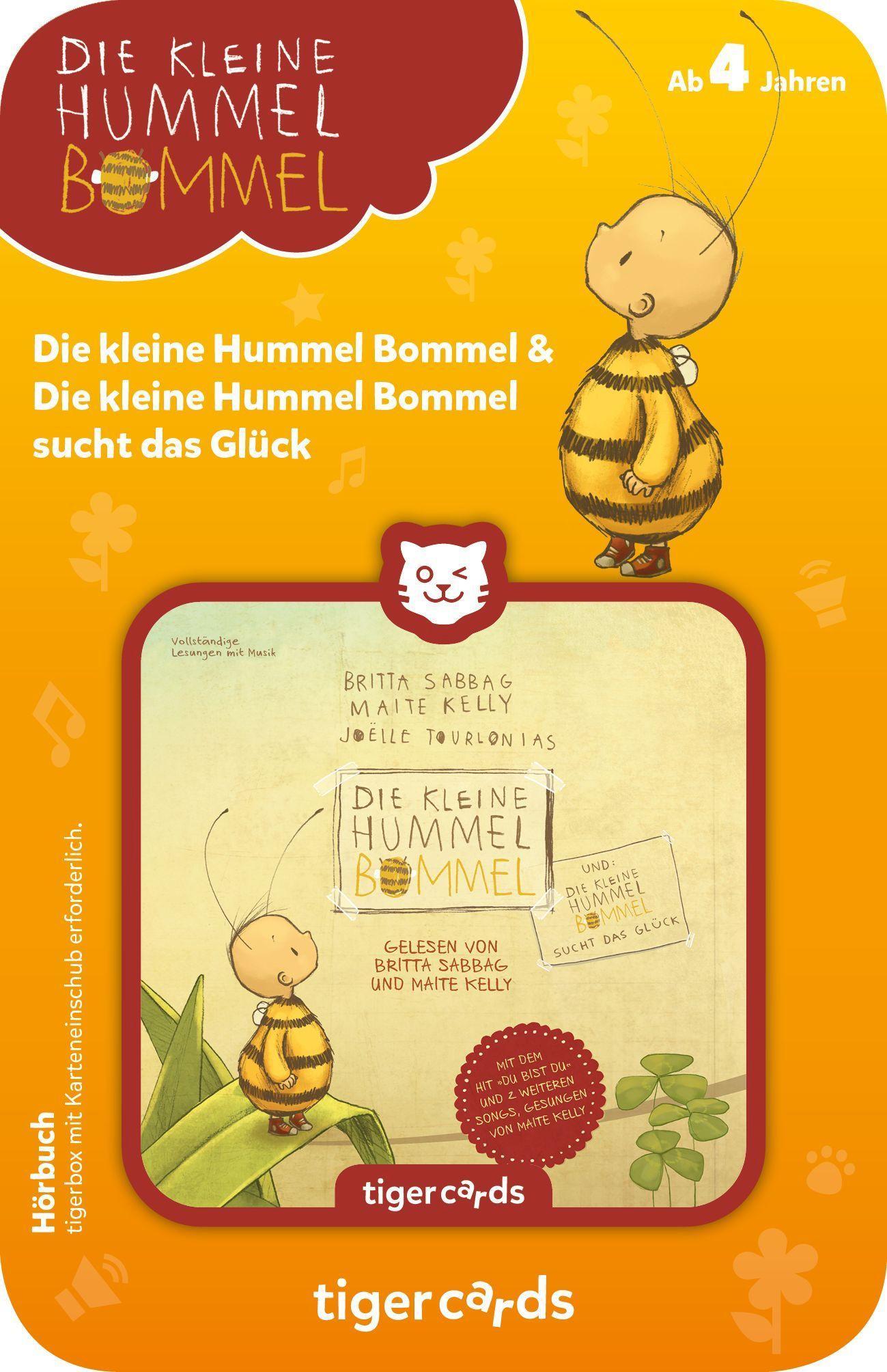 Beispielinhalt (Bild) tigercard - Die kleine Hummel Bommel. Und: Die klein Hummel Bommel sucht das Glück