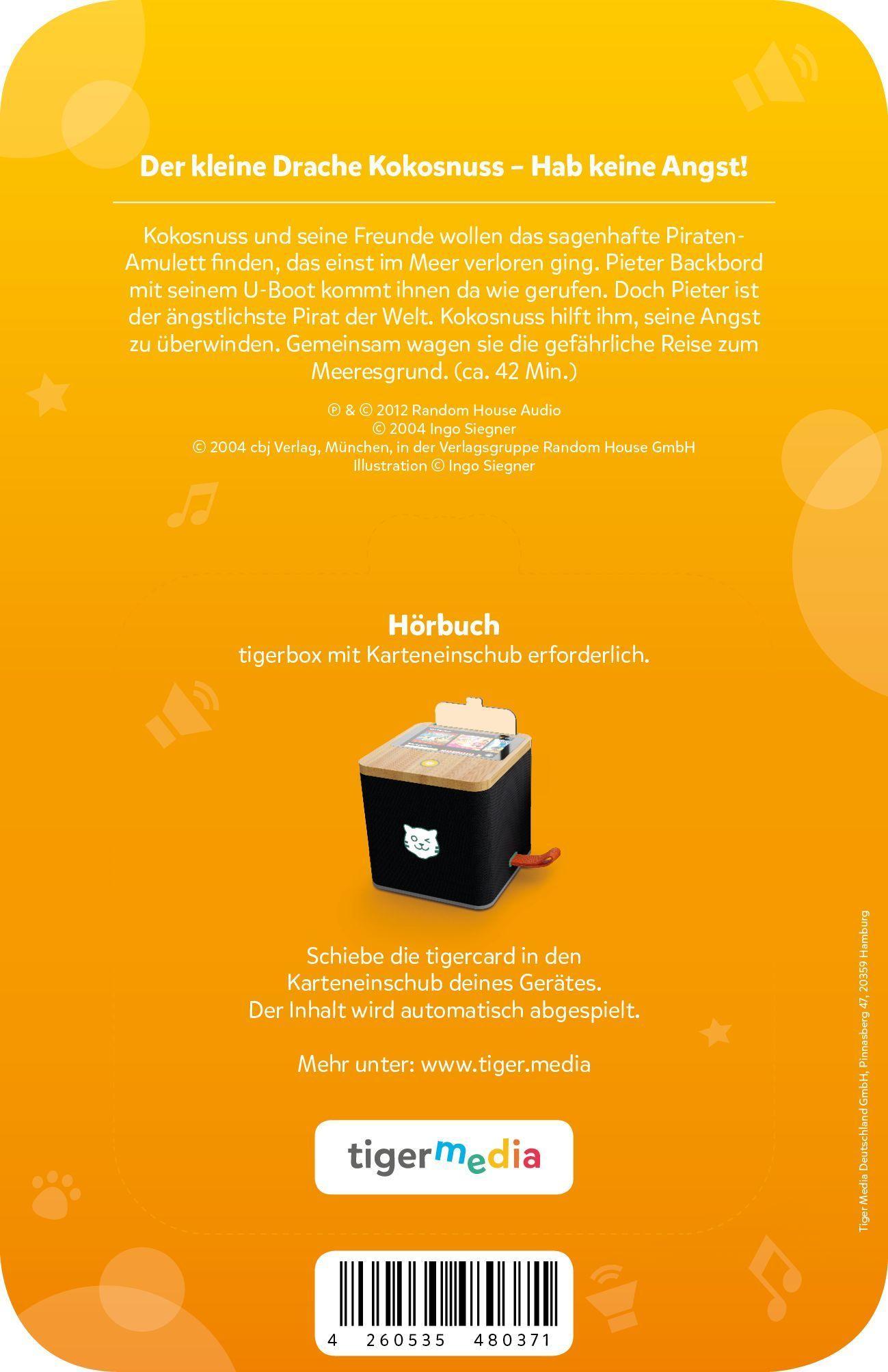 Beispielinhalt (Bild) tigercard - Der kleine Drache Kokosnuss - Hab keine Angst!