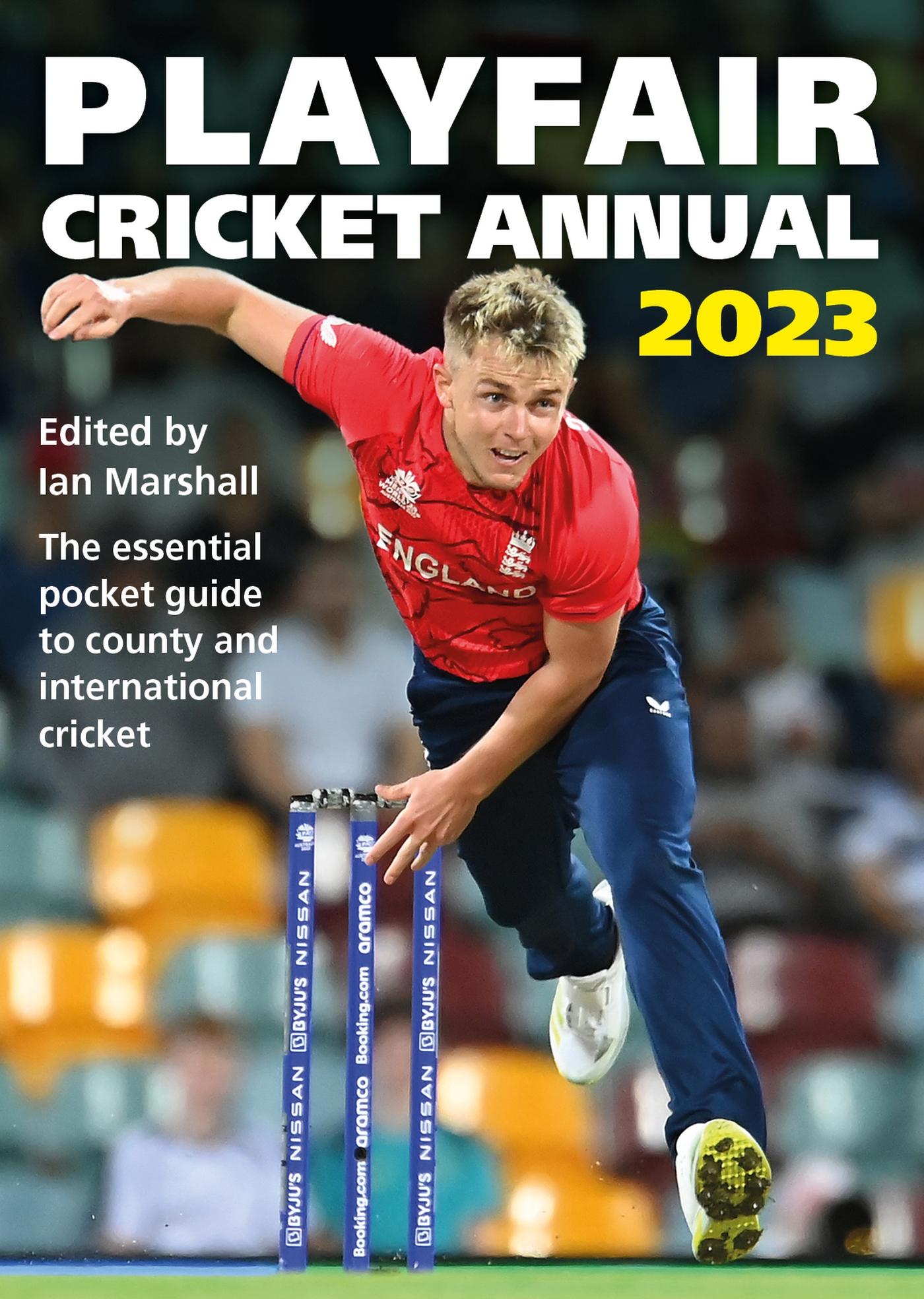 Vorderes Coverbild Playfair Cricket Annual 2023