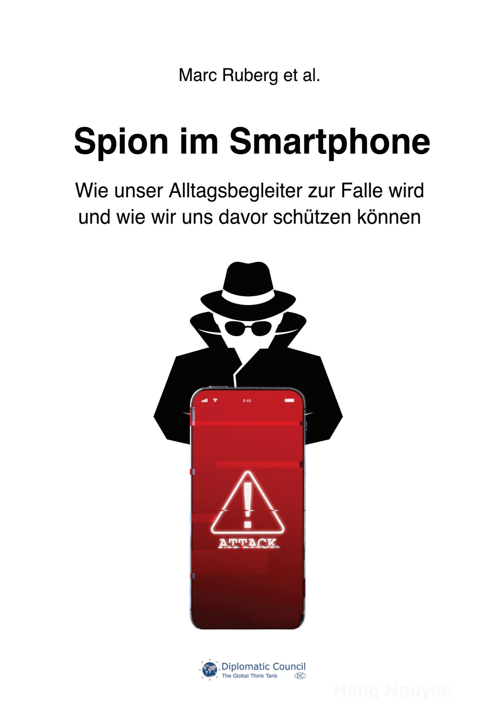 Vorderes Coverbild Spion im Smartphone