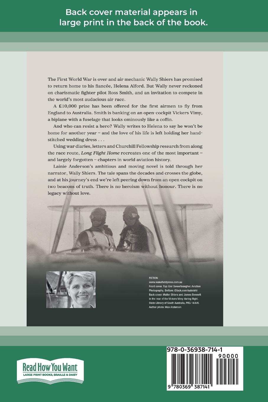 Rückseitencover Long Flight Home [16pt Large Print Edition]