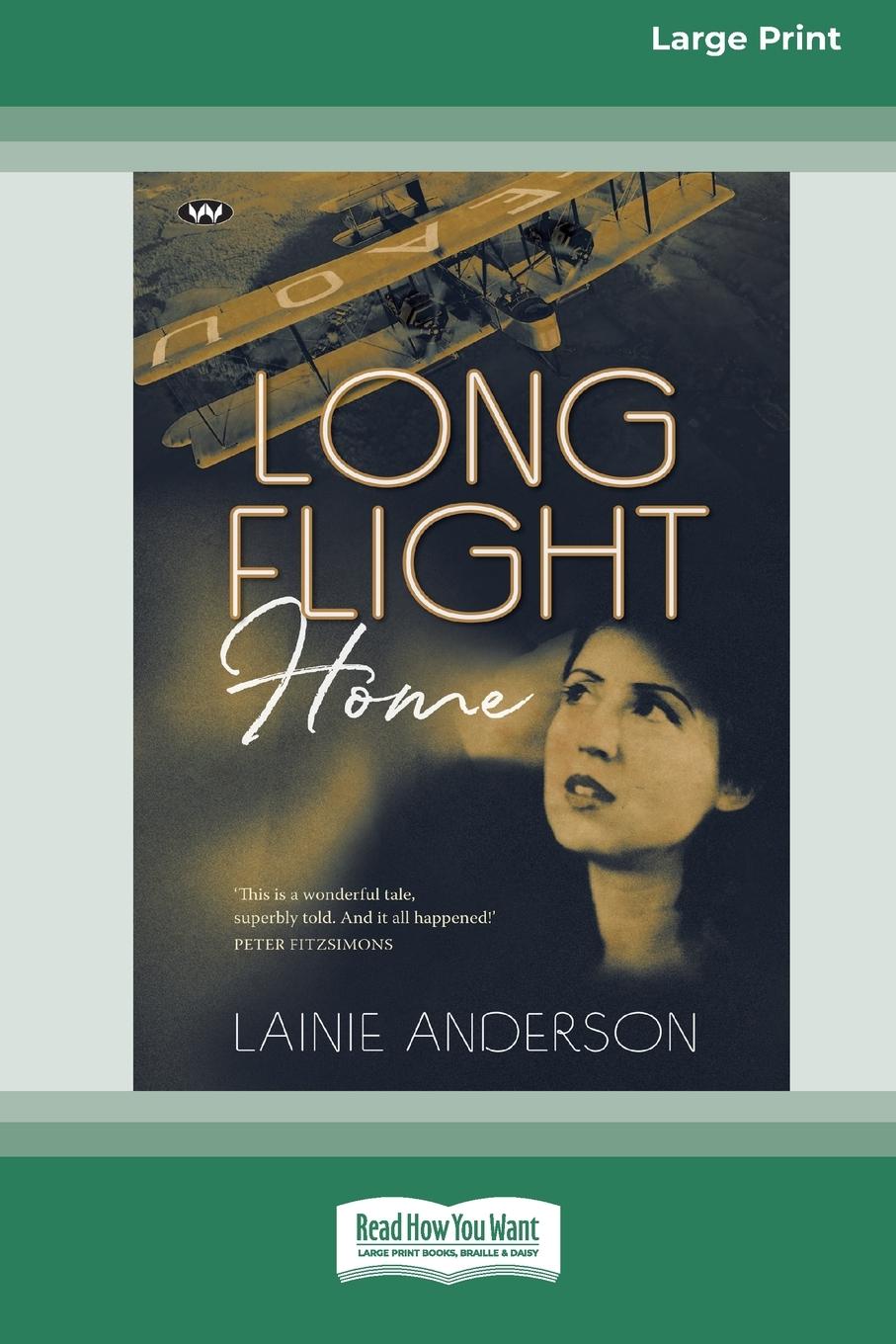 Vorderes Coverbild Long Flight Home [16pt Large Print Edition]