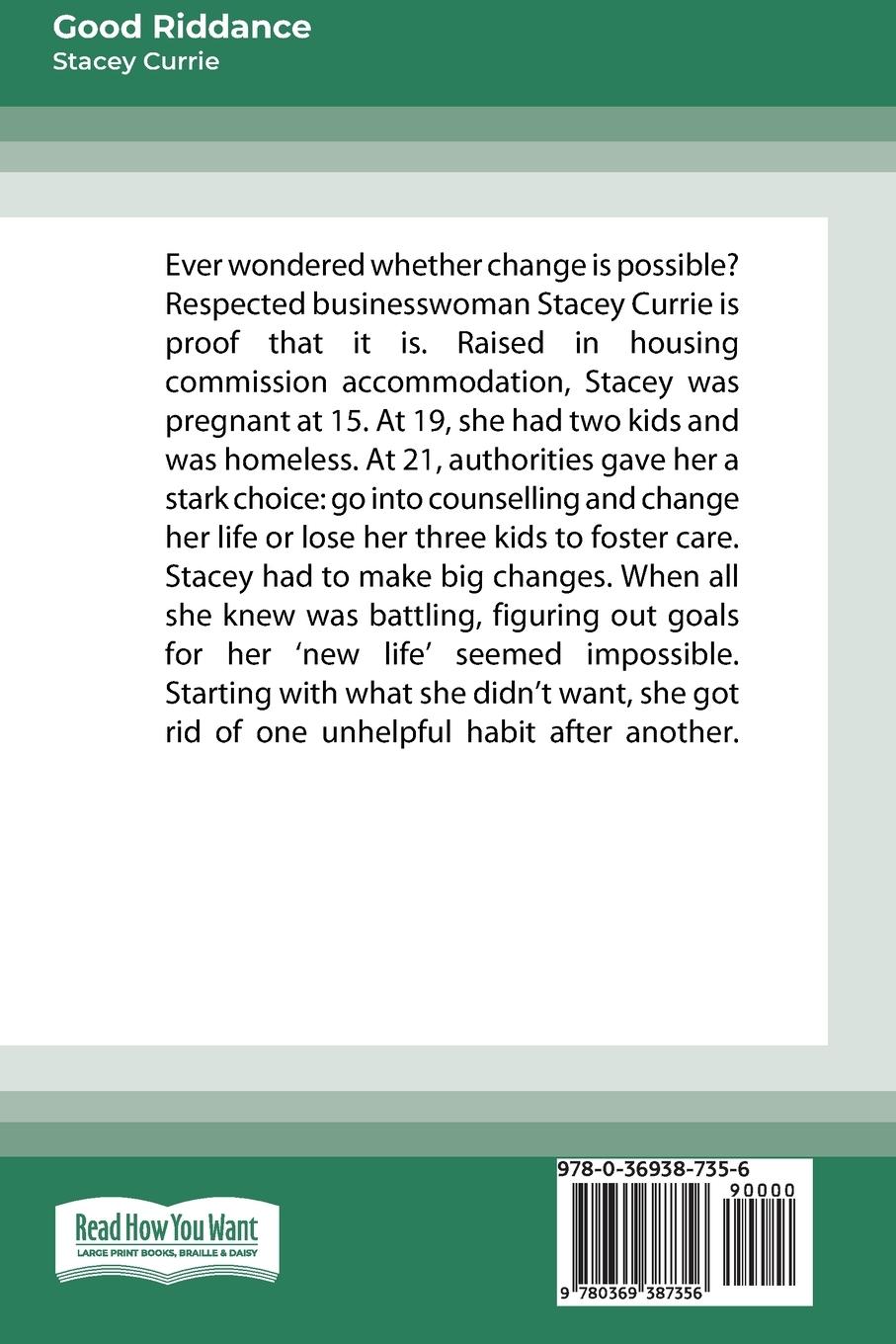 Rückseitencover Good Riddance