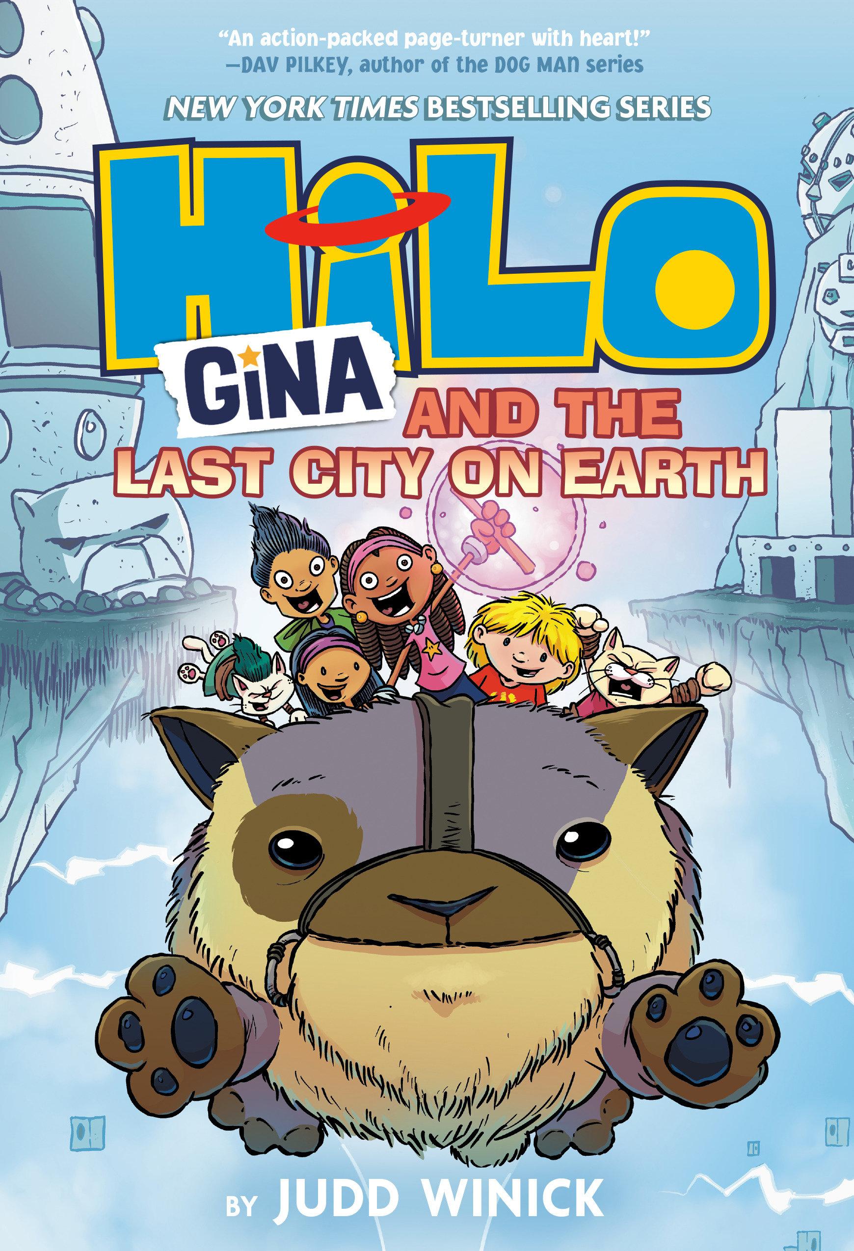 Vorderes Coverbild Hilo Book 9: Gina and the Last City on Earth
