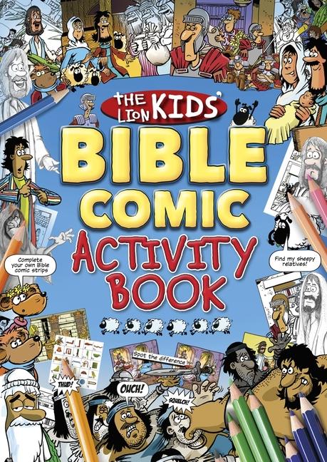 Vorderes Coverbild The Lion Kids Bible Comic Activity Book