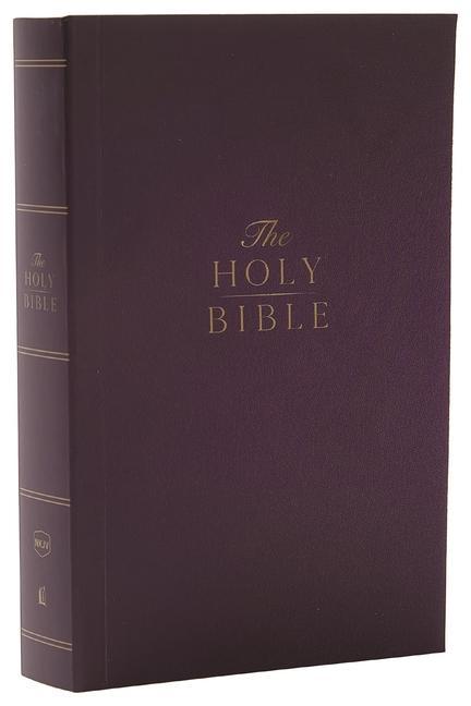 Vorderes Coverbild NKJV Compact Paragraph-Style Bible W/ 43,000 Cross References, Purple Softcover, Red Letter, Comfort Print: Holy Bible, New King James Version