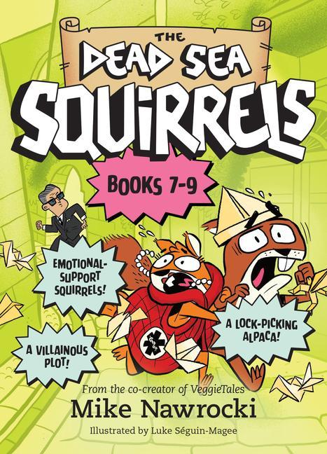 Vorderes Coverbild The the Dead Sea Squirrels Set Books 7-9: Merle of Nazareth / A Dusty Donkey Detour / Jingle Squirrels
