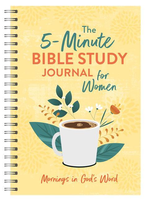 Vorderes Coverbild The 5-Minute Bible Study Journal for Women: Mornings in God's Word
