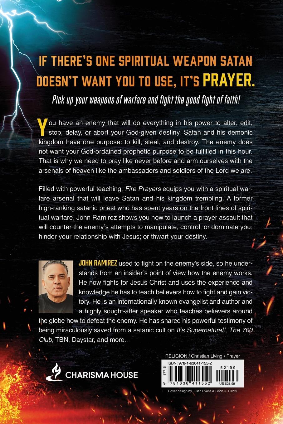 Rückseitencover Fire Prayers
