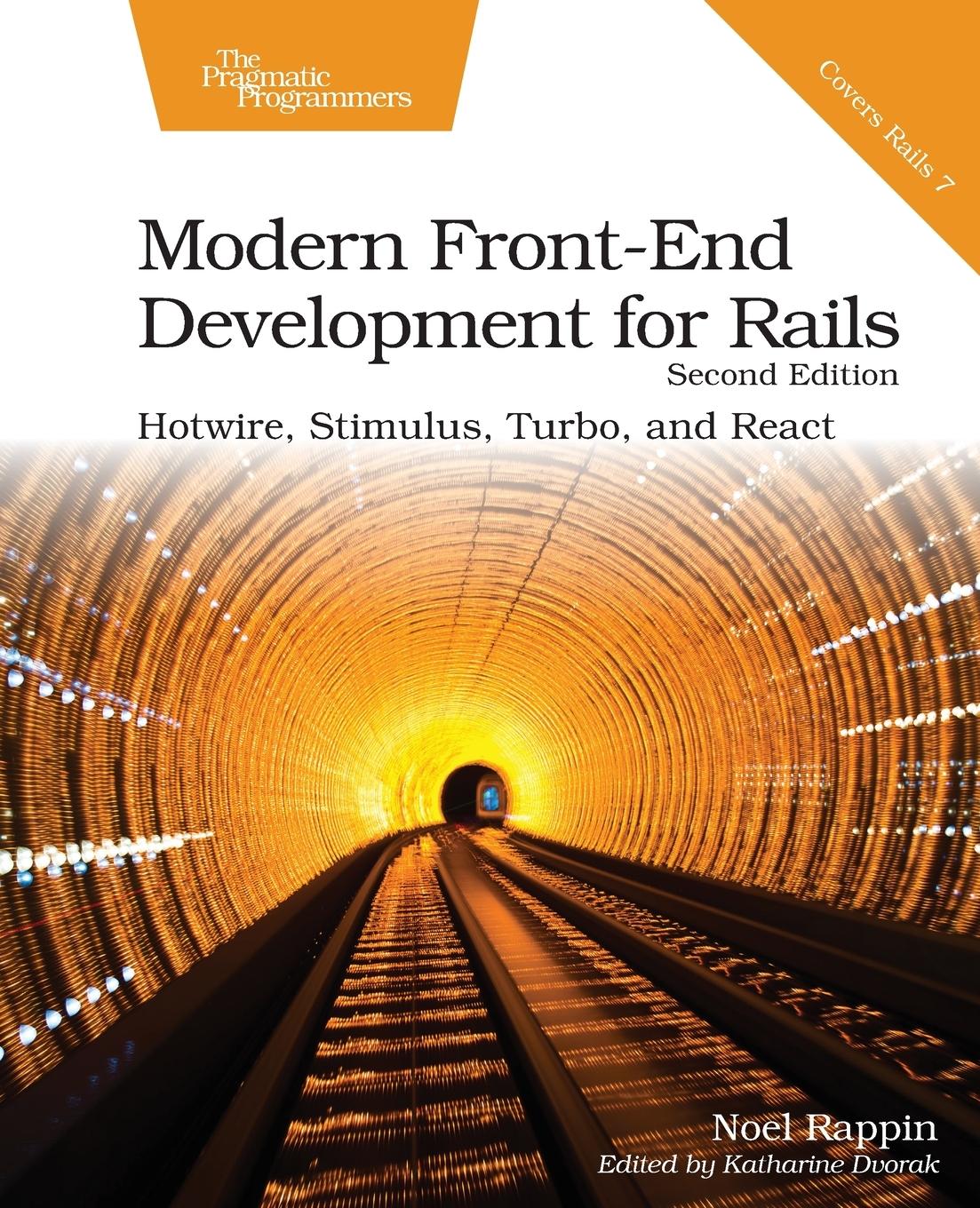 Vorderes Coverbild Modern Front-End Development for Rails