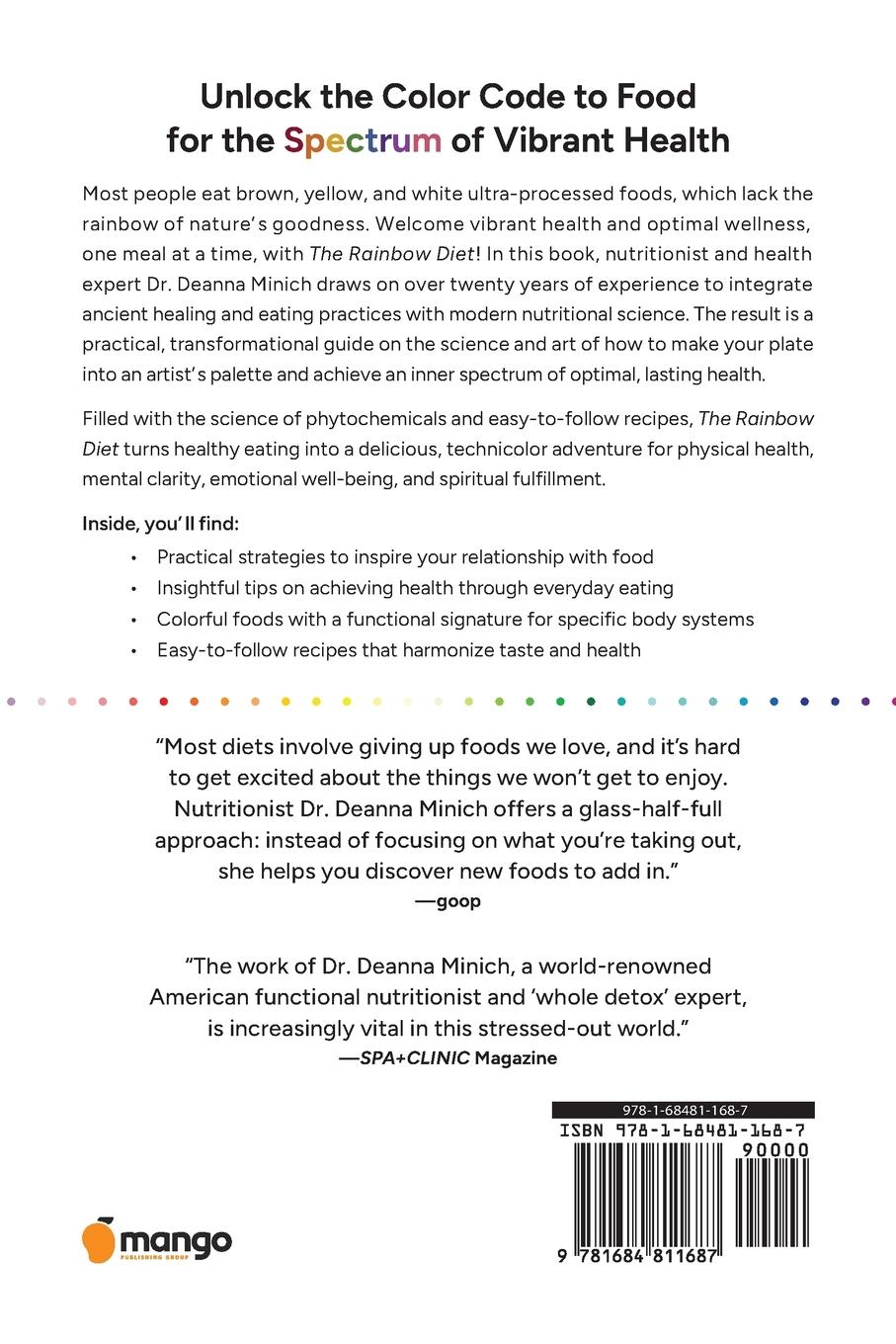 Rückseitencover The Rainbow Diet