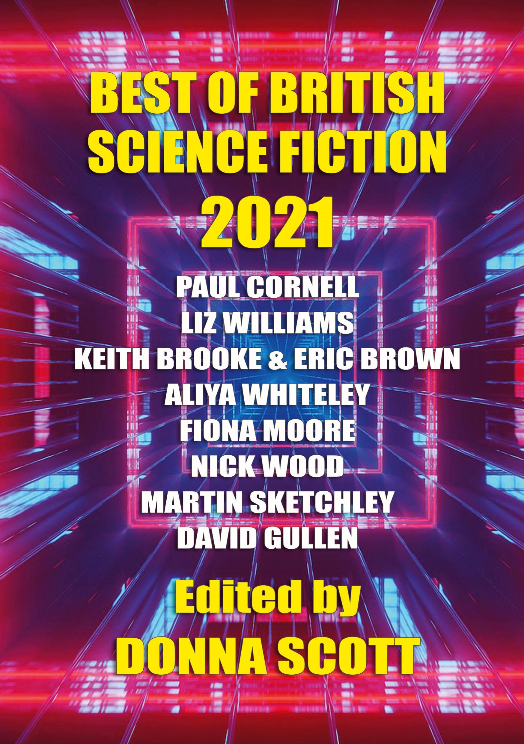 Vorderes Coverbild Best of British Science Fiction 2021