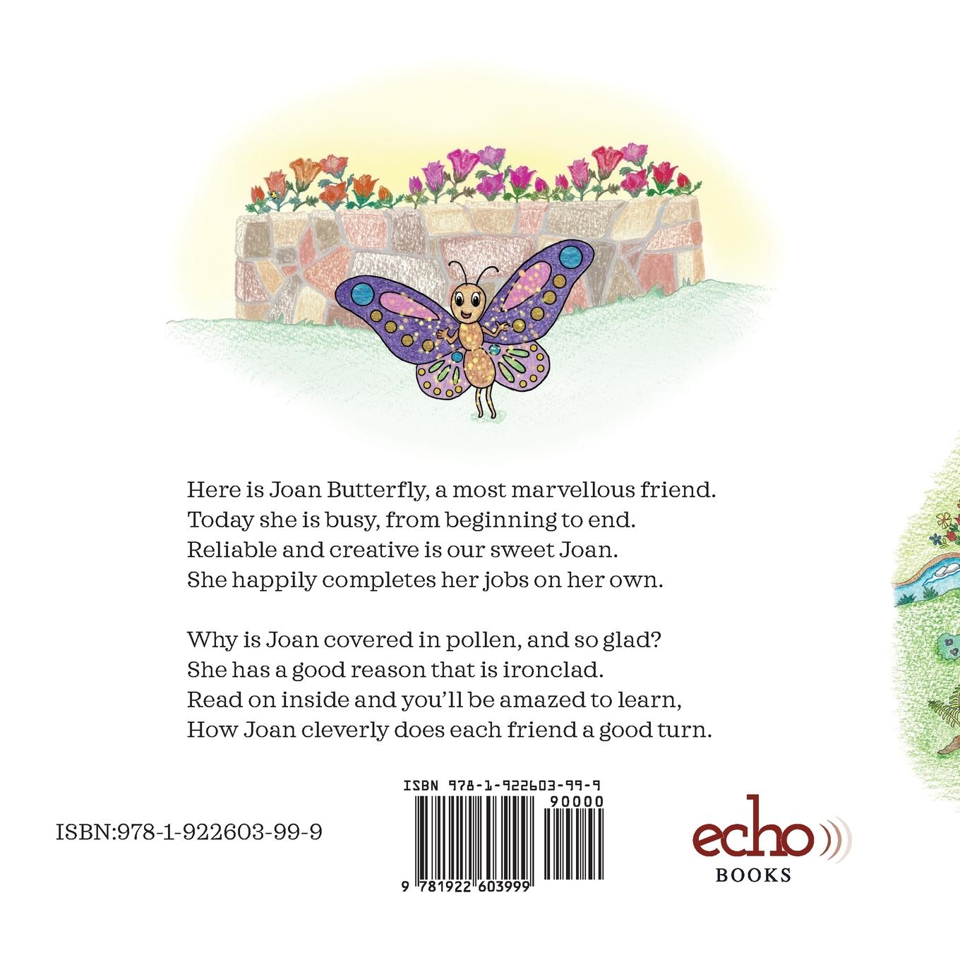 Rückseitencover Joan Butterfly and Friends