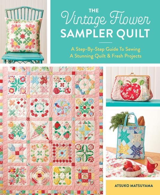 Vorderes Coverbild The Vintage Flower Sampler Quilt