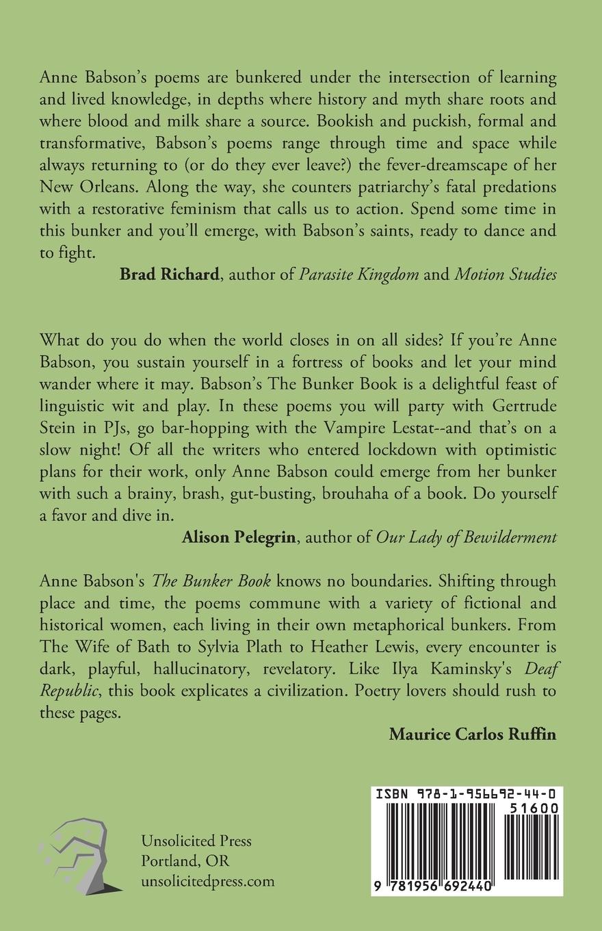 Rückseitencover The Bunker Book