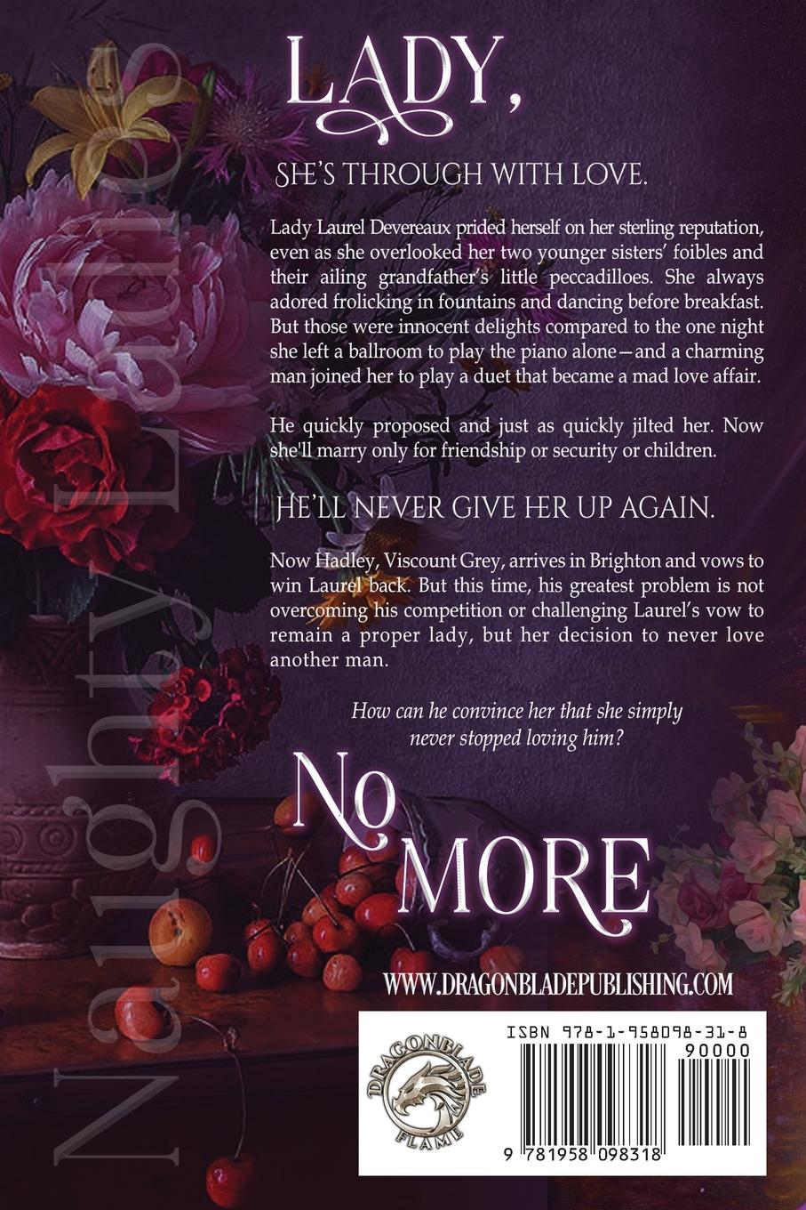 Rückseitencover Lady, No More