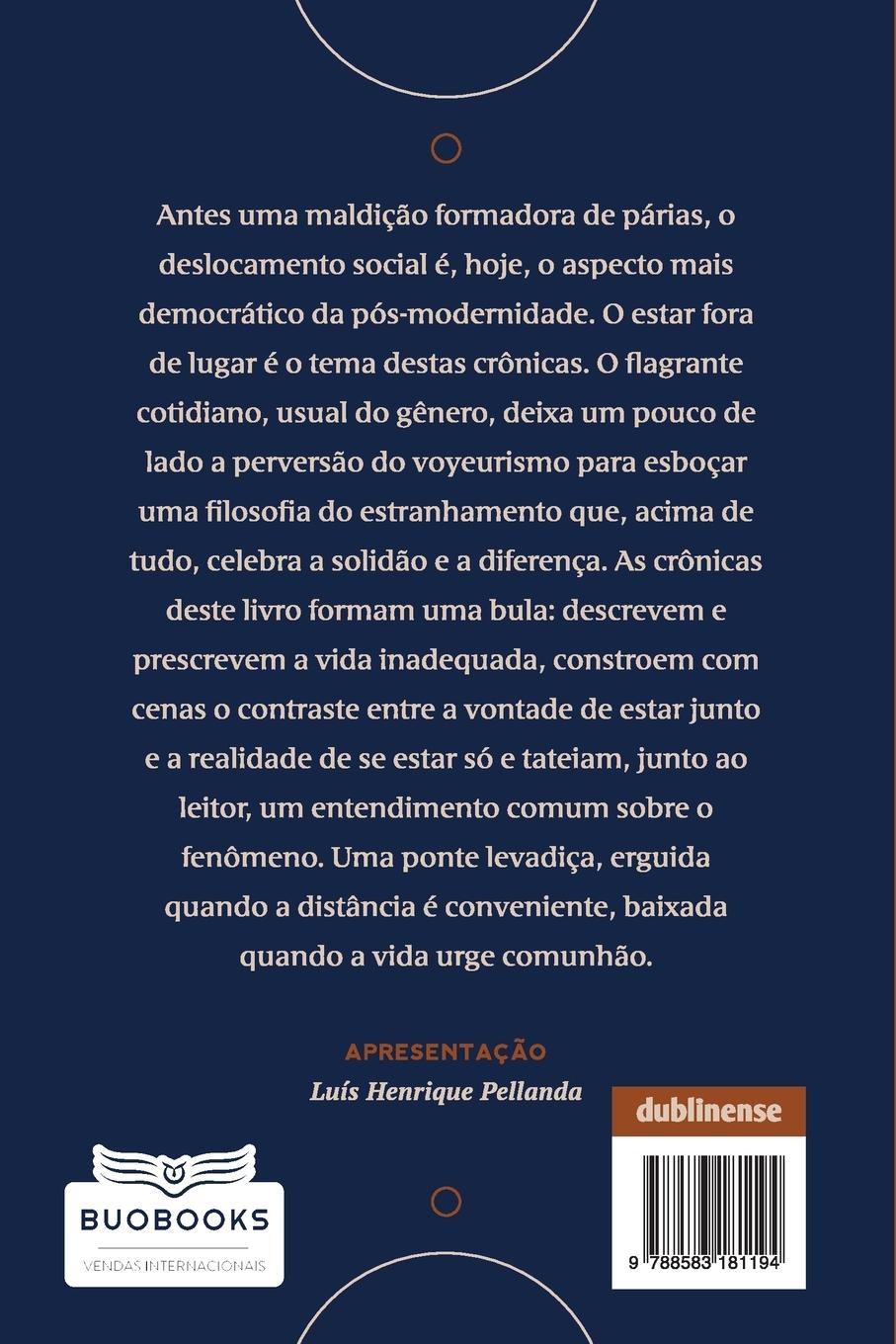 Rückseitencover Bula para uma vida inadequada