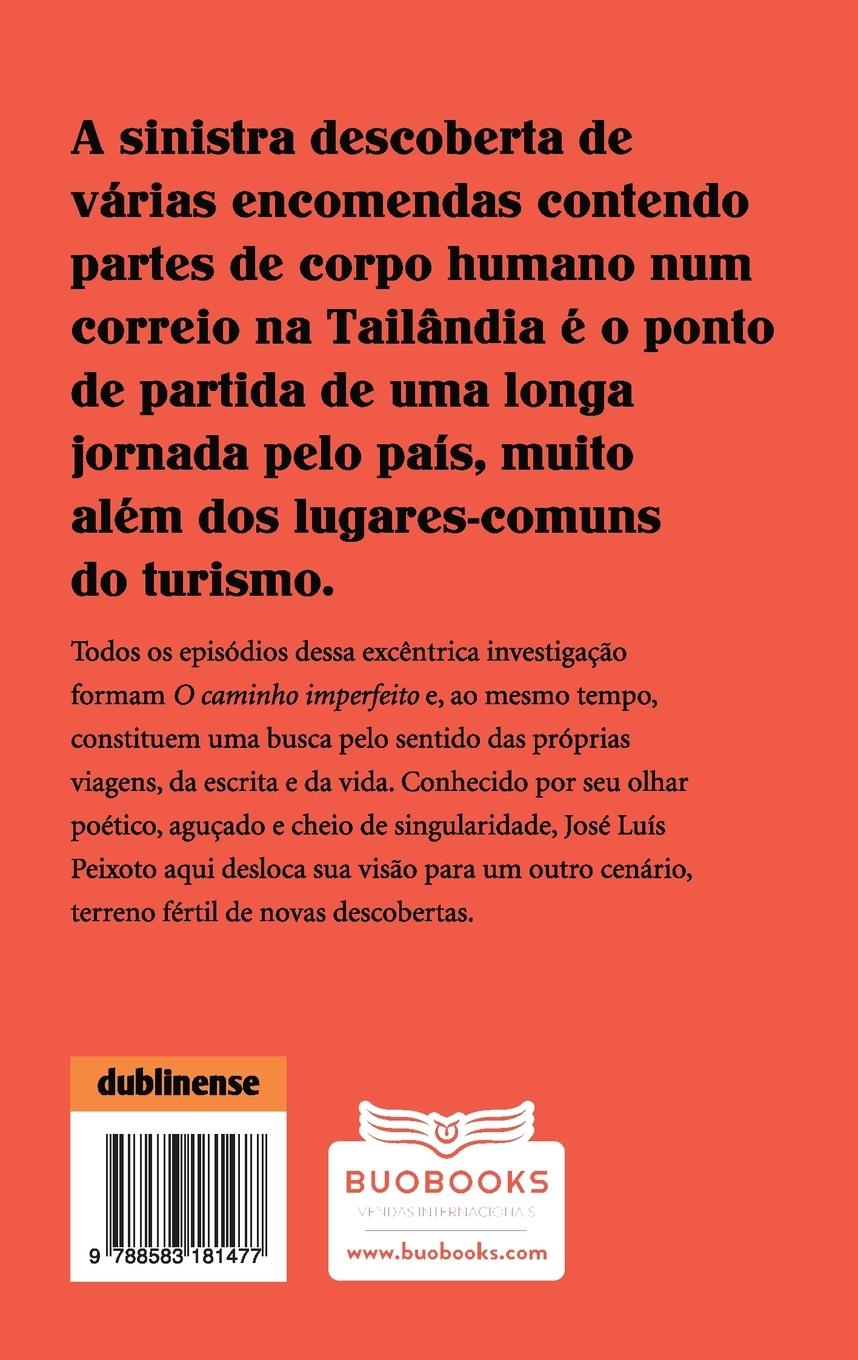 Rückseitencover O caminho imperfeito