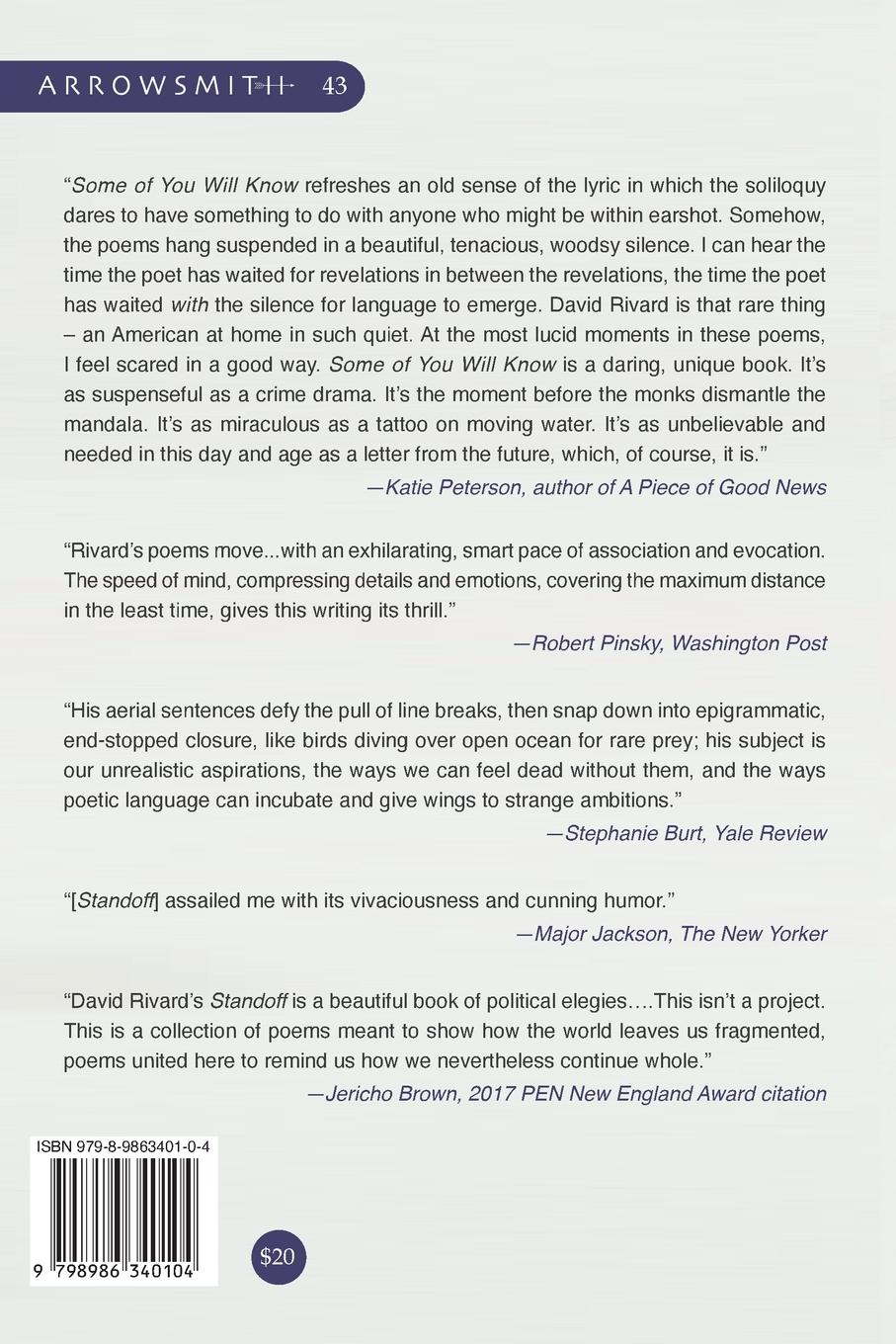 Rückseitencover Some of You Will Know