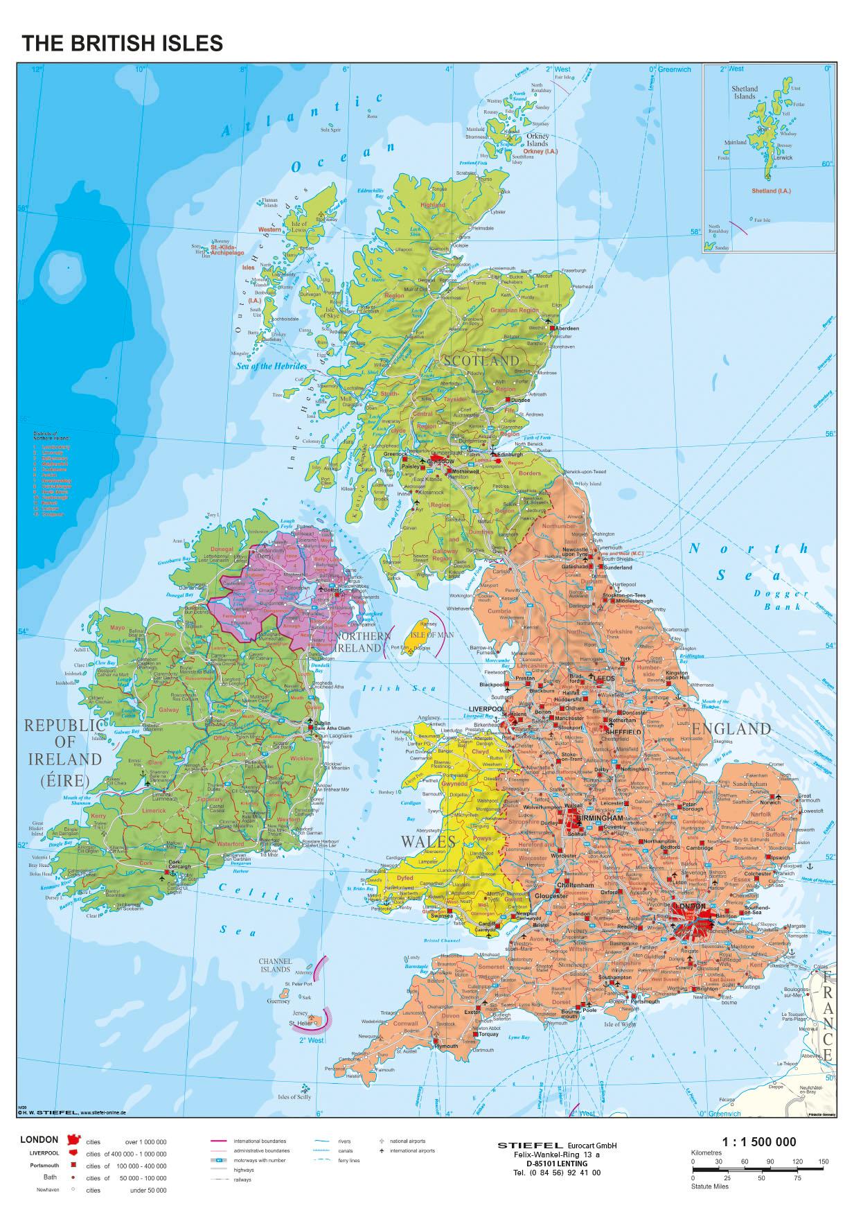Vorderes Coverbild The British Isles political