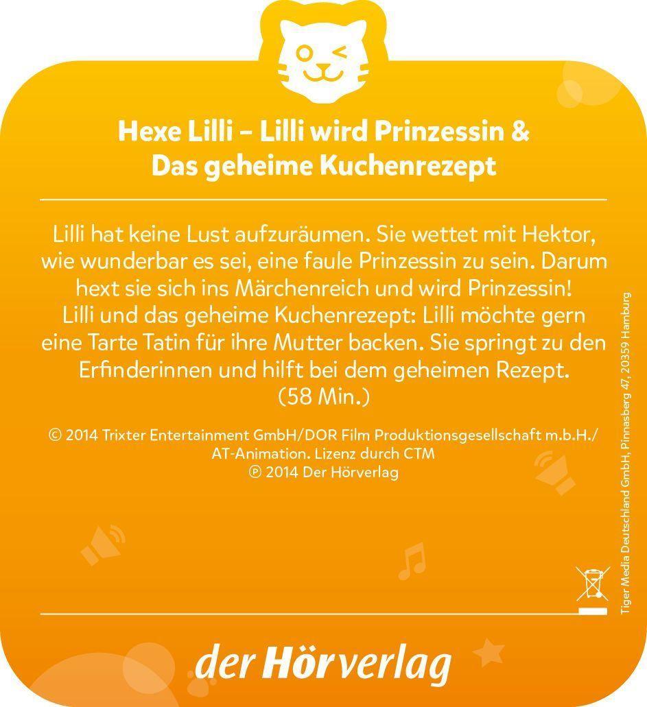 Beispielinhalt (Bild) tigercard - Hexe Lilli - Lilli wird Prinzessin & Das geheime Kuchenrezept
