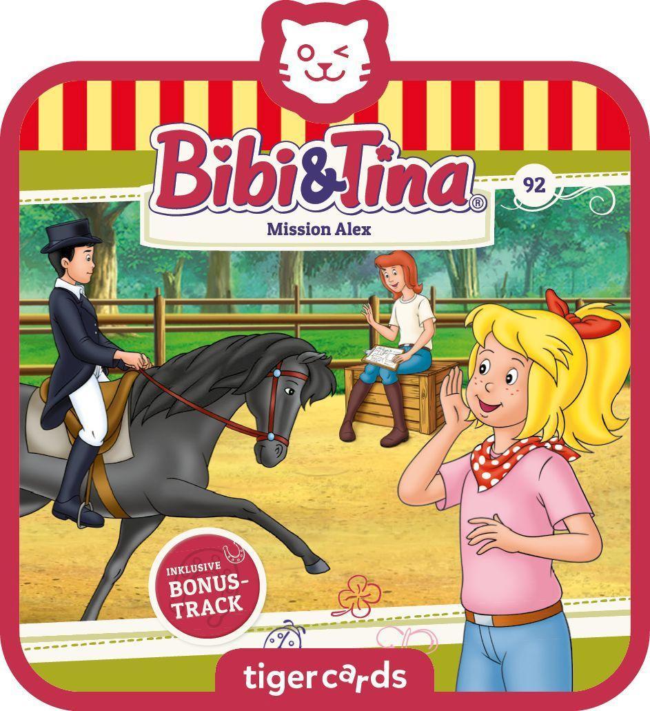 Vorderes Coverbild tigercard - Bibi & Tina - Folge 92: Mission Alex