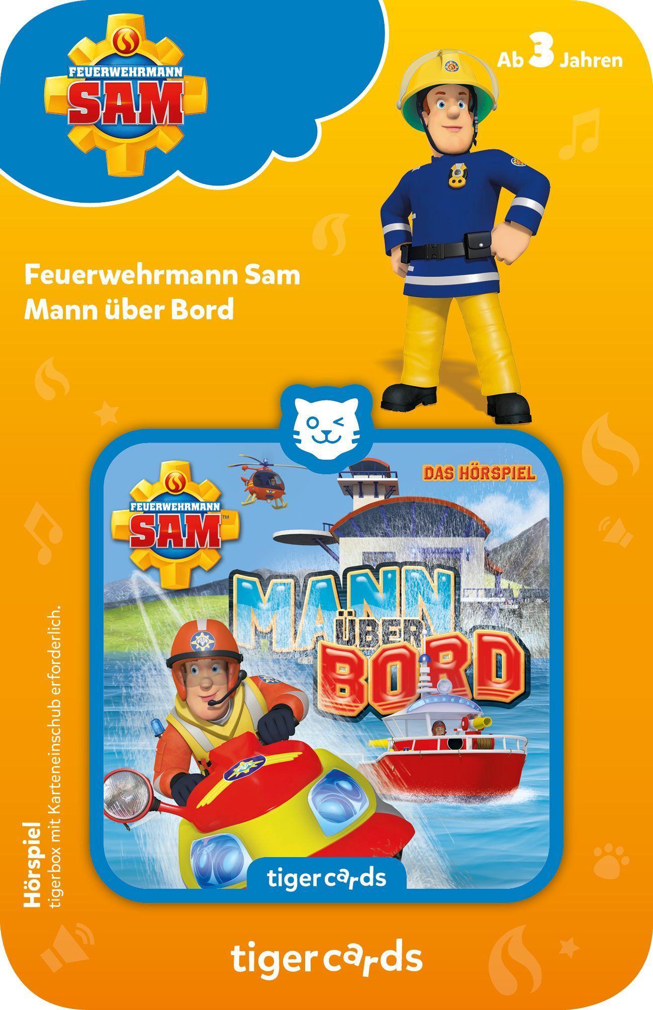 Beispielinhalt (Bild) tigercard - Feuerwehrmann Sam - Mann über Bord