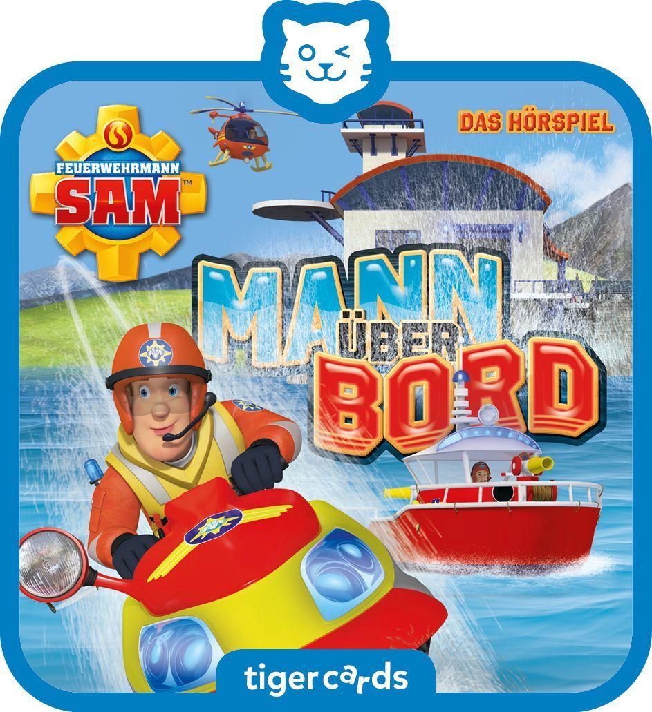 Vorderes Coverbild tigercard - Feuerwehrmann Sam - Mann über Bord