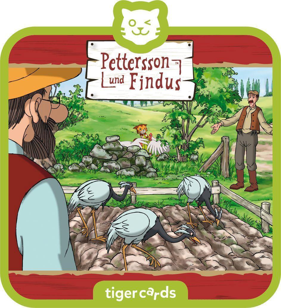 Vorderes Coverbild tigercard - Pettersson & Findus - Folge 3: Aufruhr im Gemüsebeet