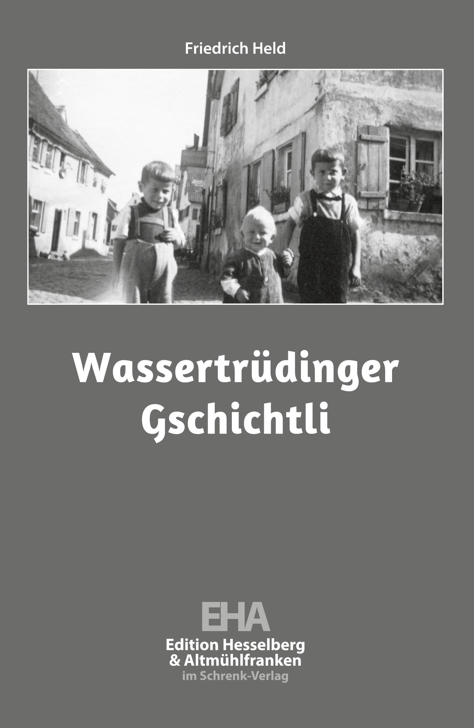 Vorderes Coverbild Wassertrüdinger Gschichtli