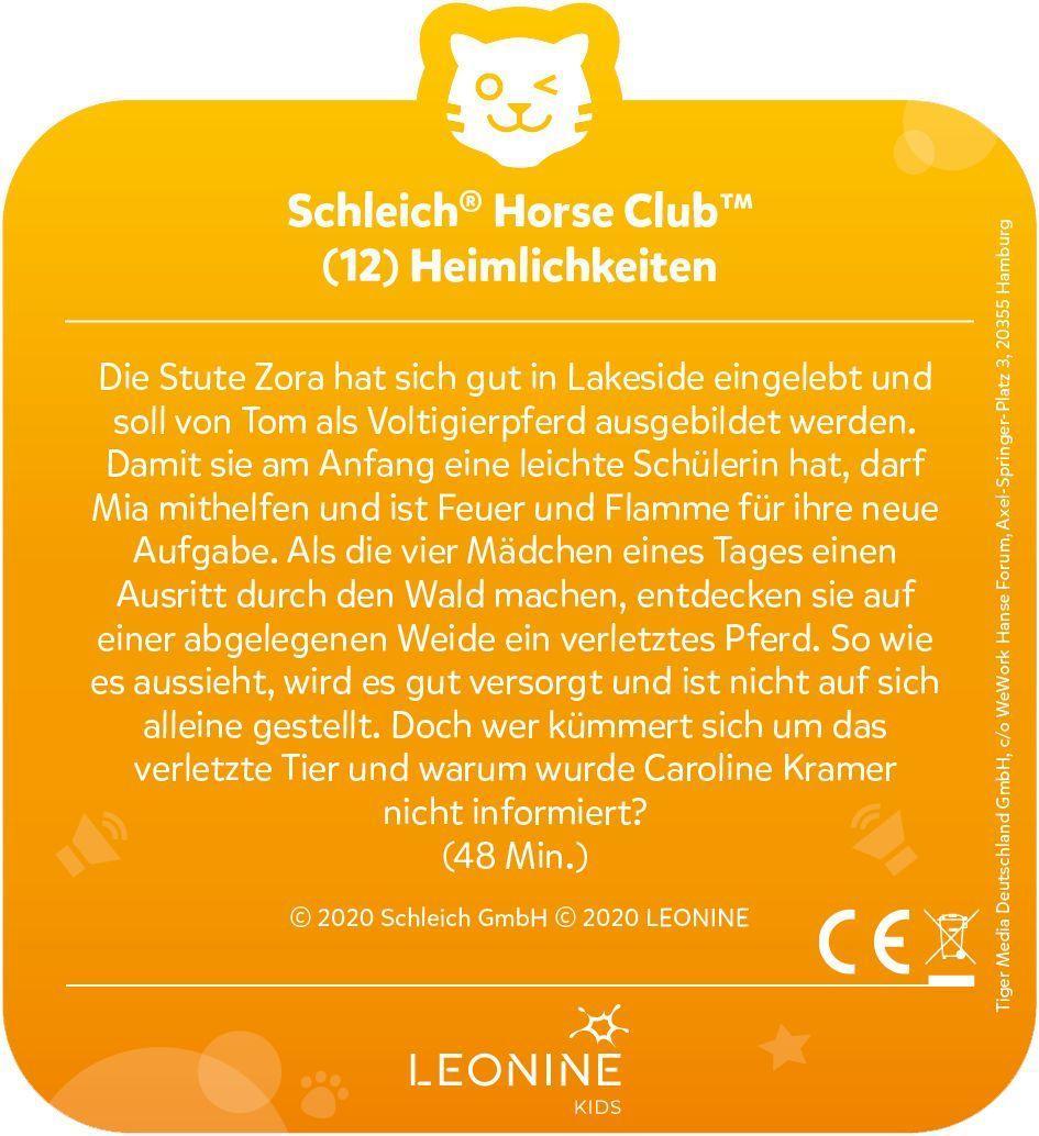 Beispielinhalt (Bild) tigercard - Schleich Horse Club - Heimlichkeiten