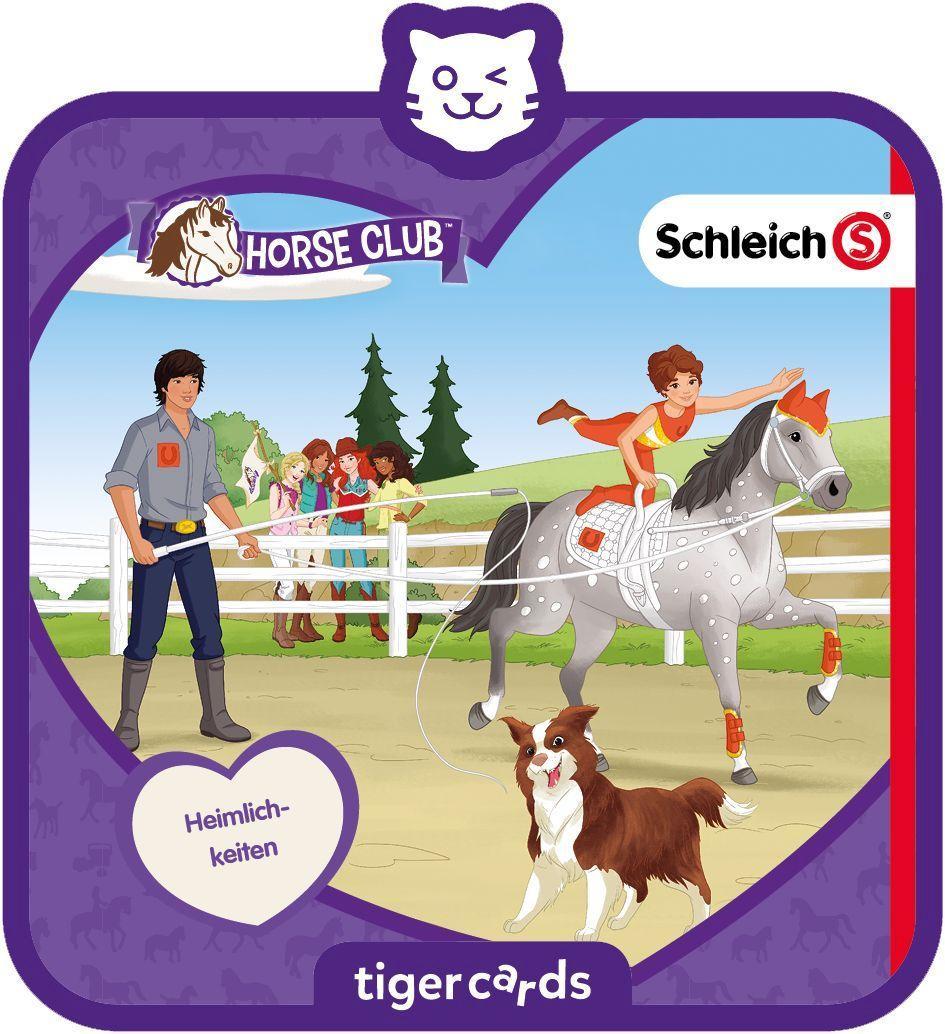 Vorderes Coverbild tigercard - Schleich Horse Club - Heimlichkeiten